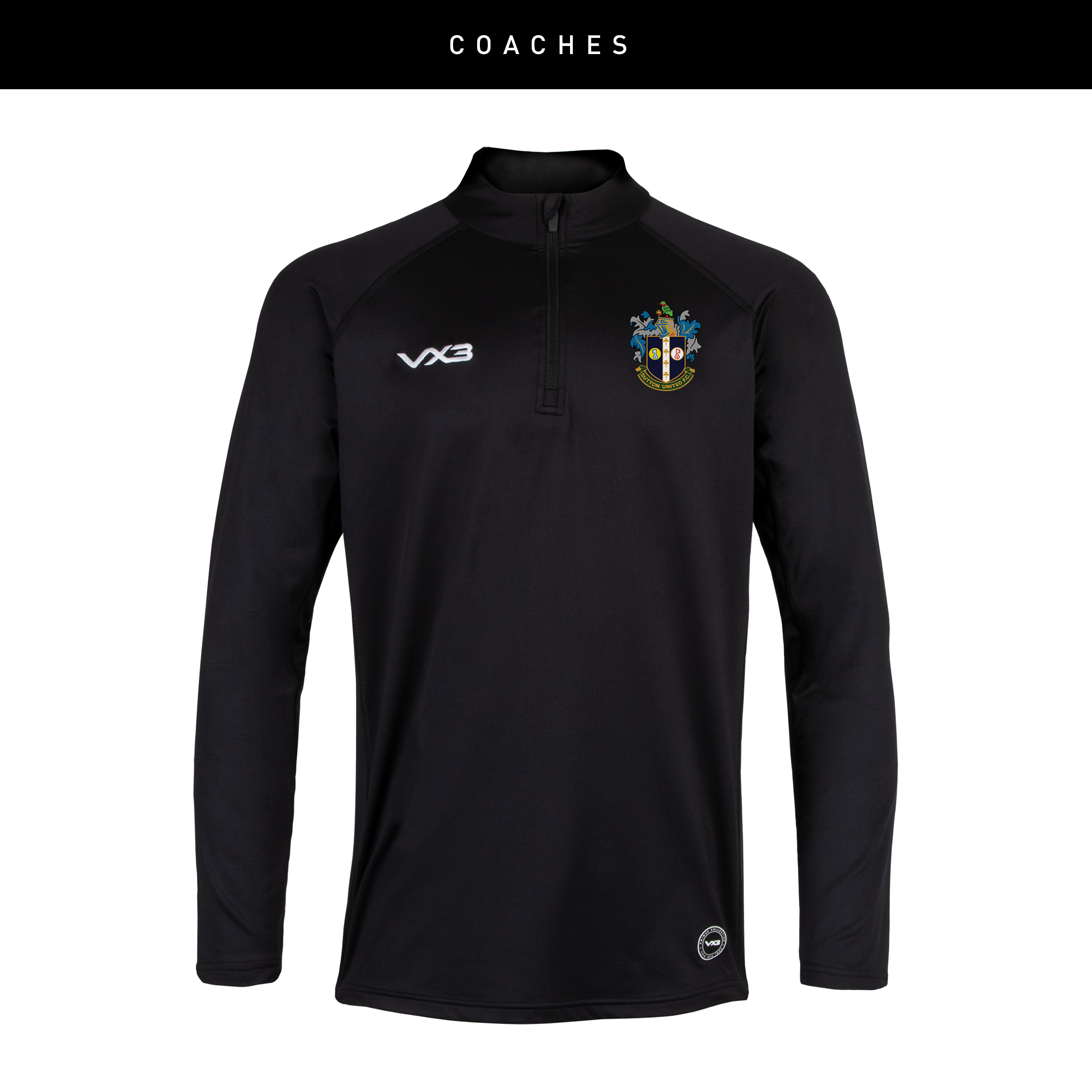 Sutton United Girls Coaches Primus Quarter Zip