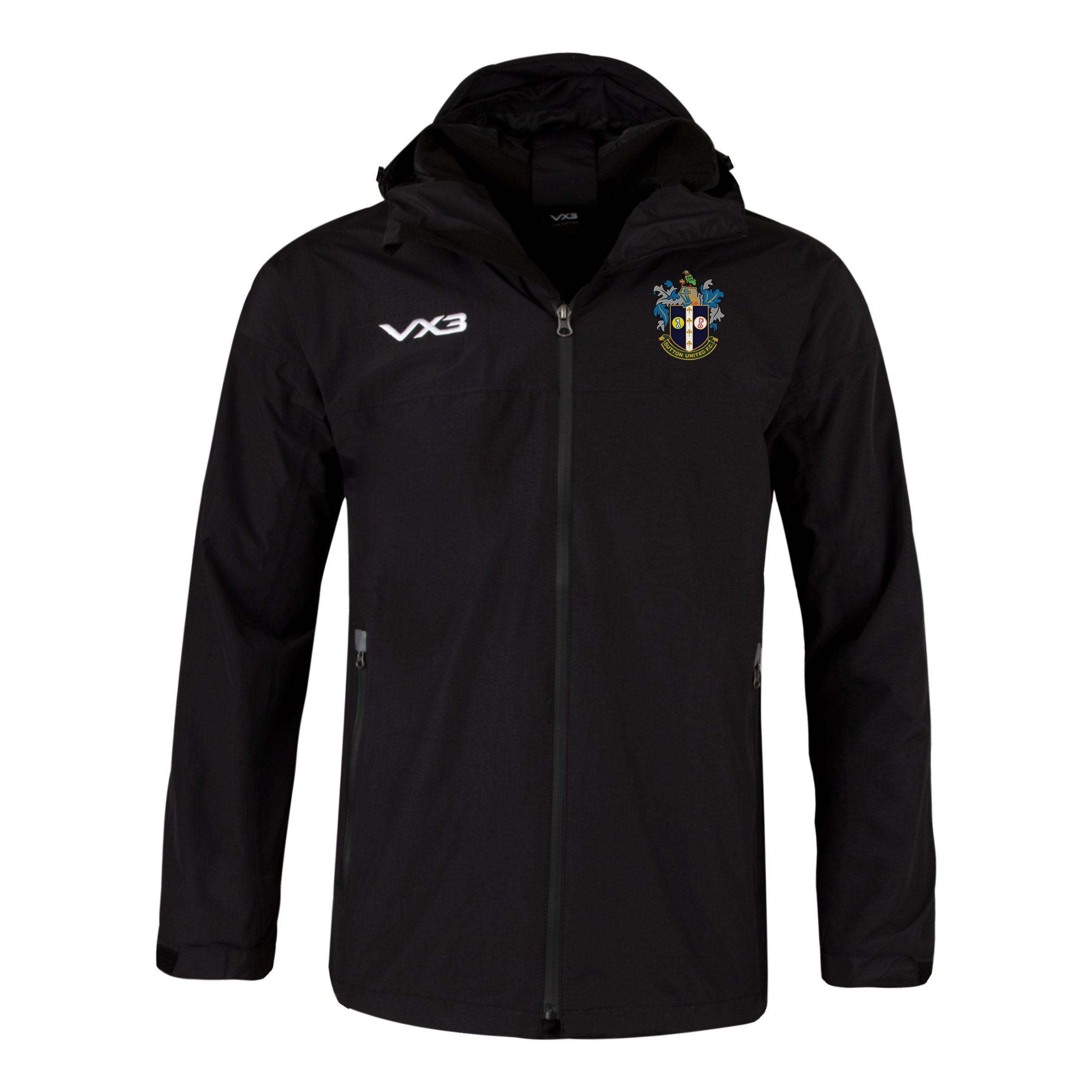 Sutton United Colts Coaches Protego Waterproof Jacket