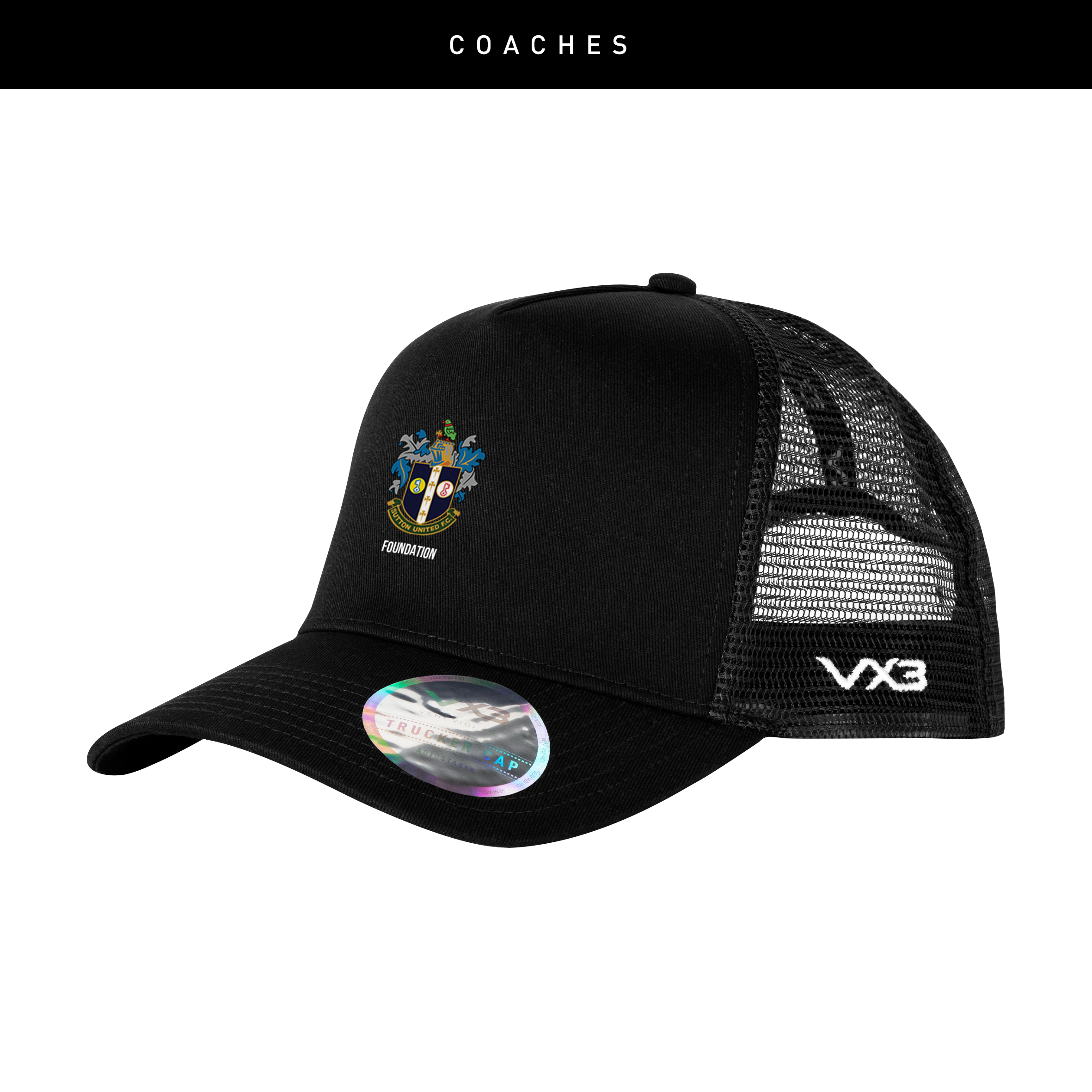 Sutton United Girls Coaches Trucker Cap