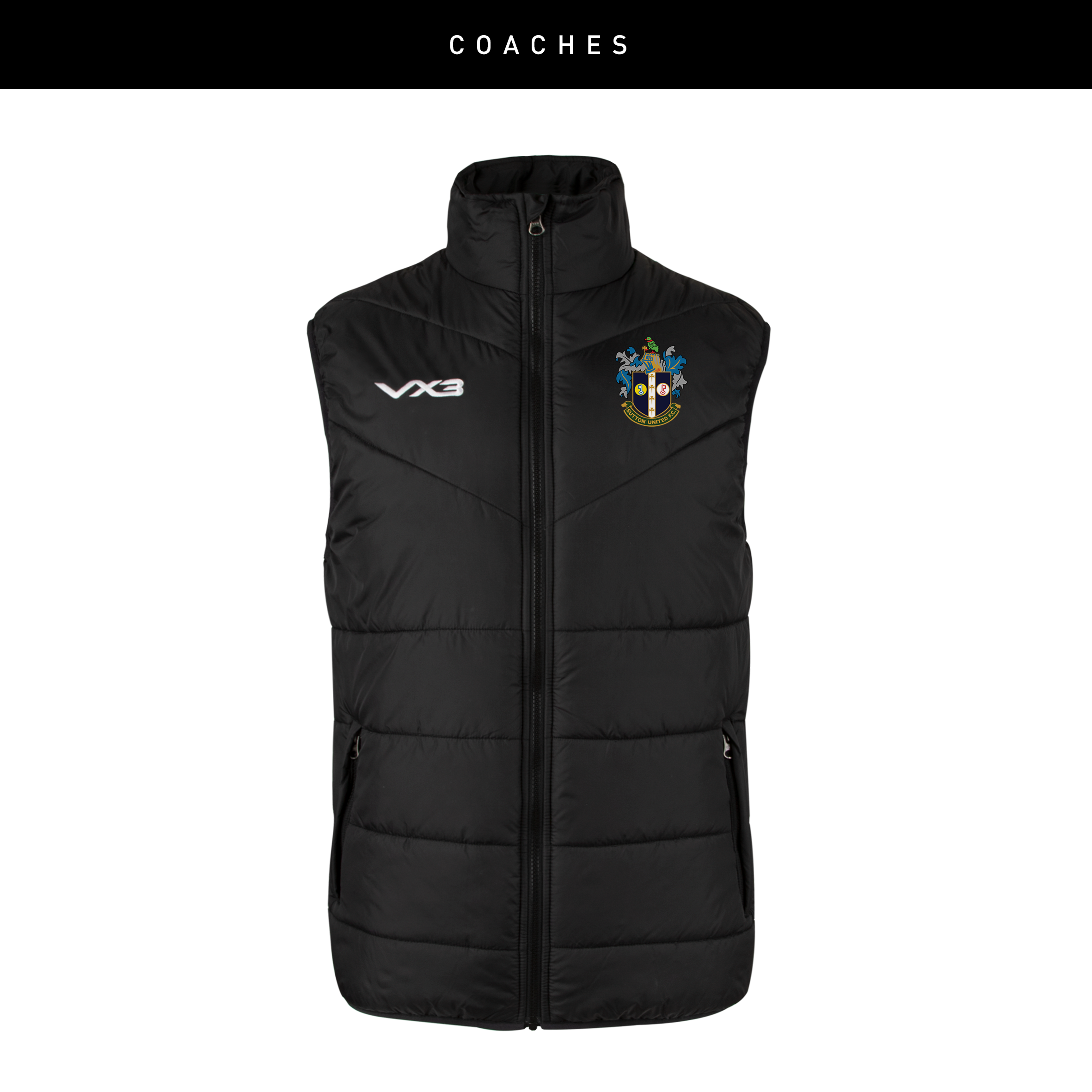 Sutton United Girls Coaches Ventus Gilet
