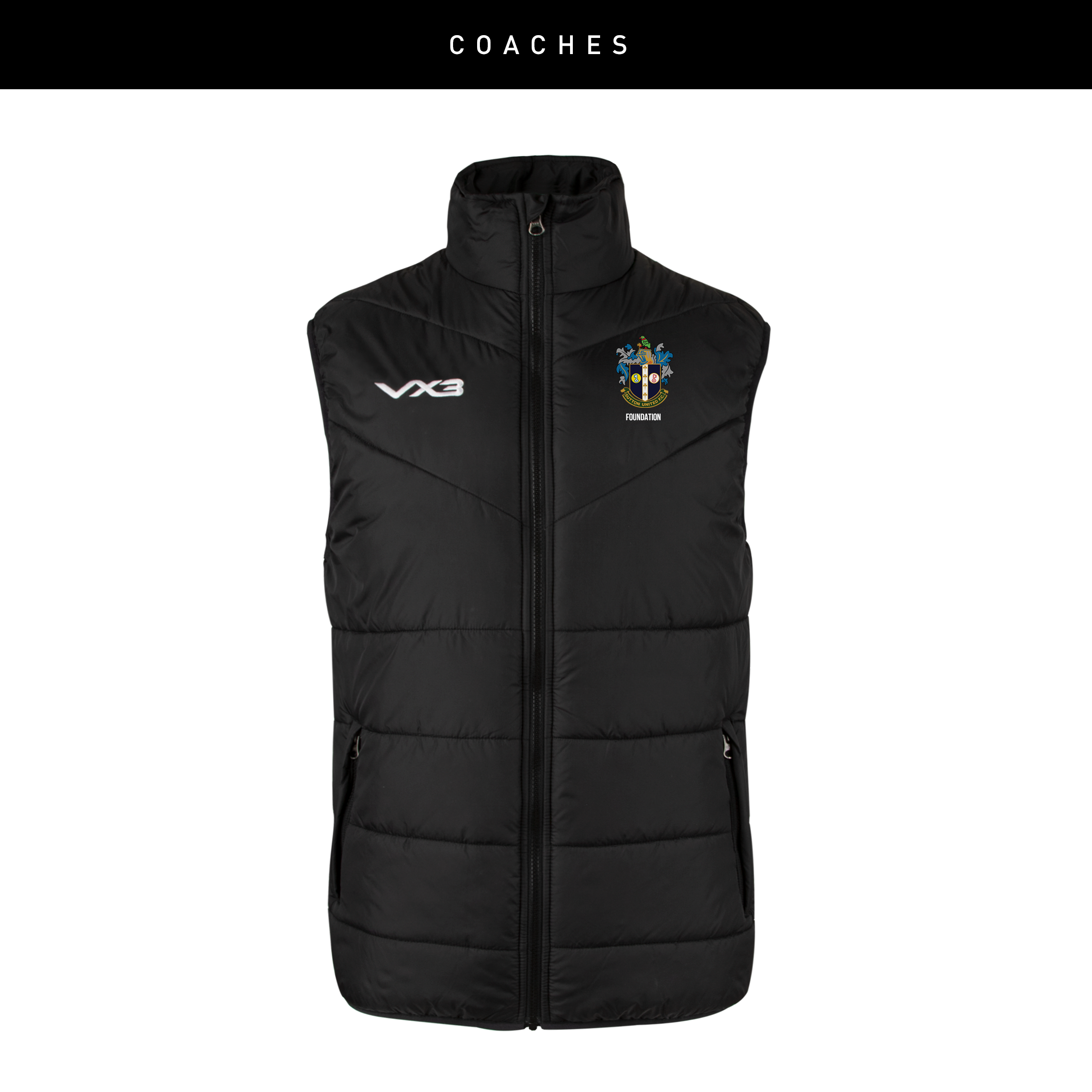 Sutton United Girls Coaches Ventus Gilet