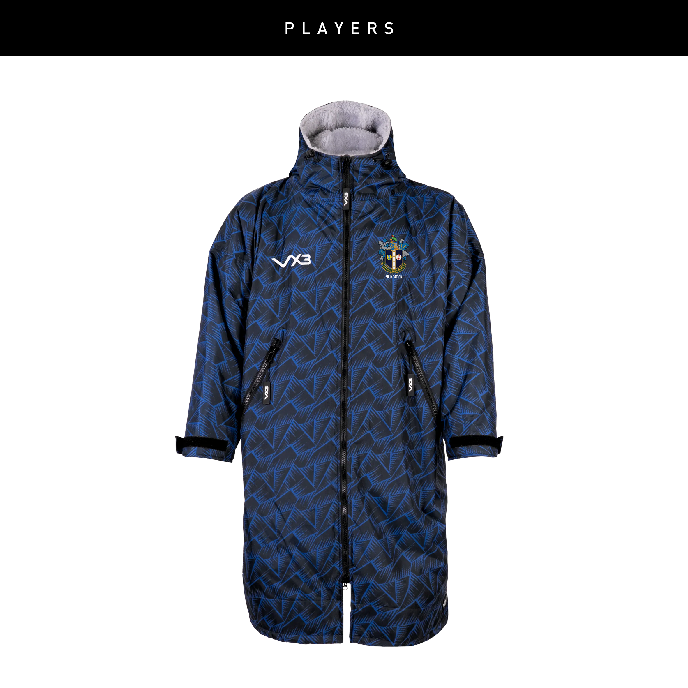 Sutton United Girls Players Duro Elite Sports Robe