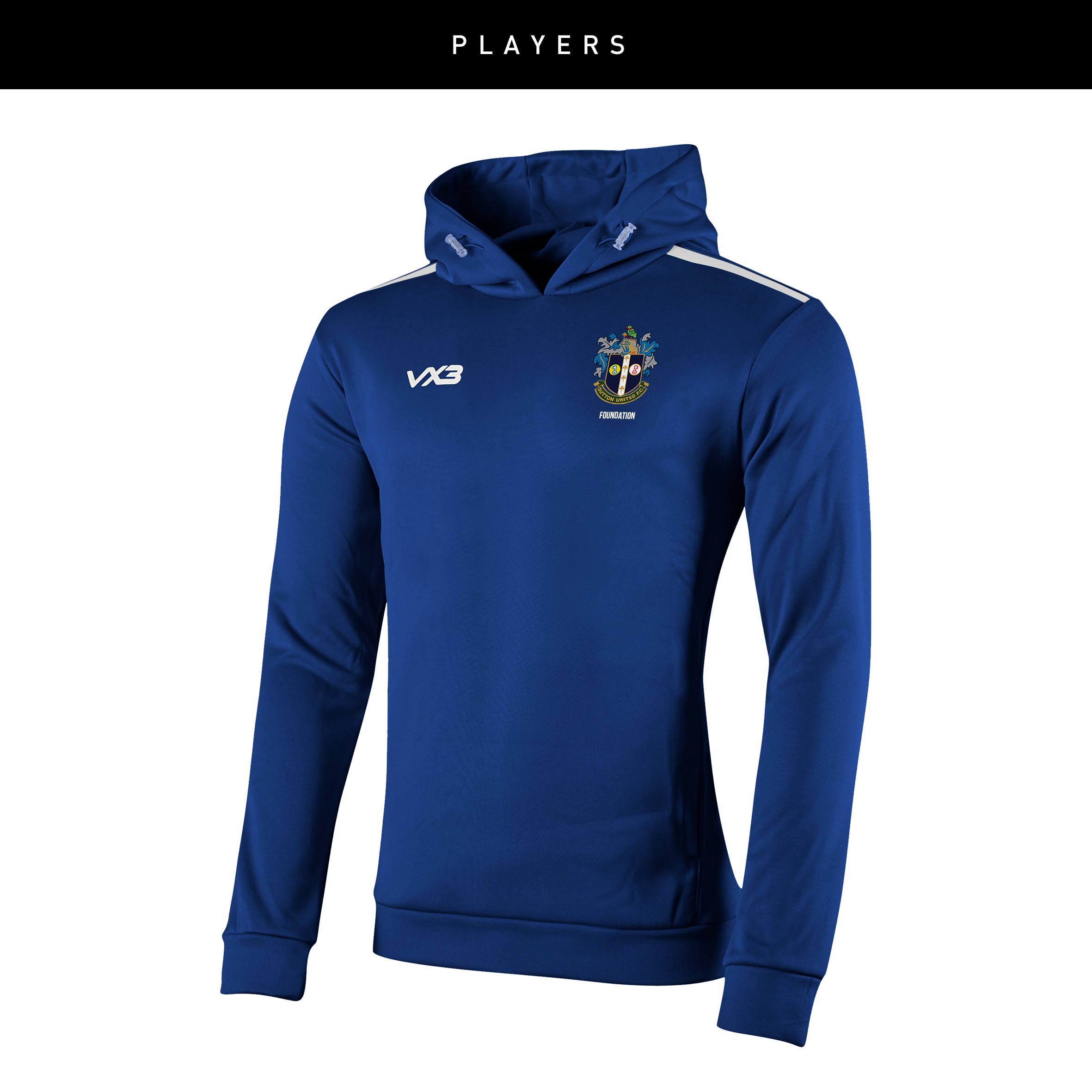 Sutton United Girls Players Fortis Hoodie