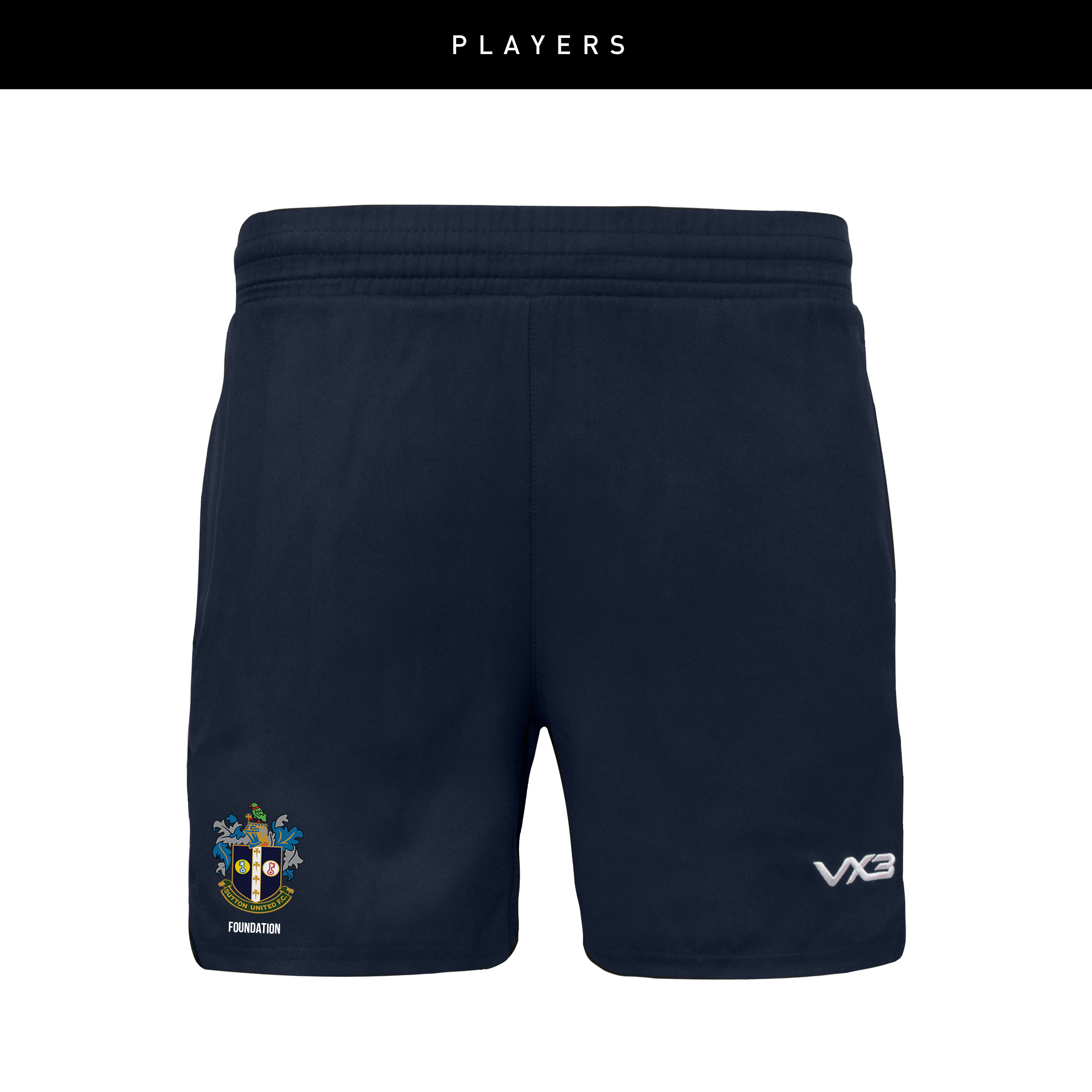 Sutton United Girls Players Ludus Youth Gym Shorts