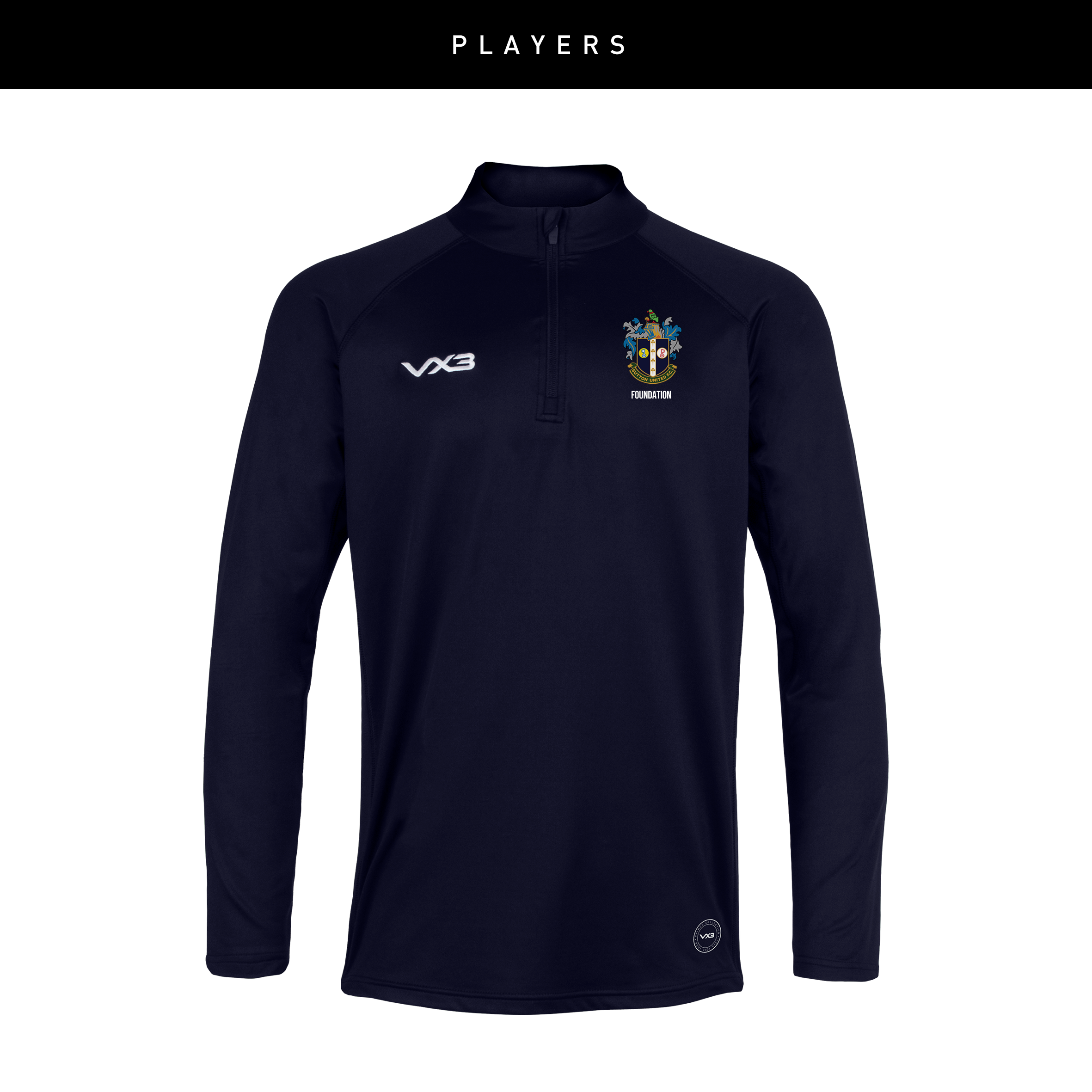 Sutton United Girls Players Primus Quarter Zip