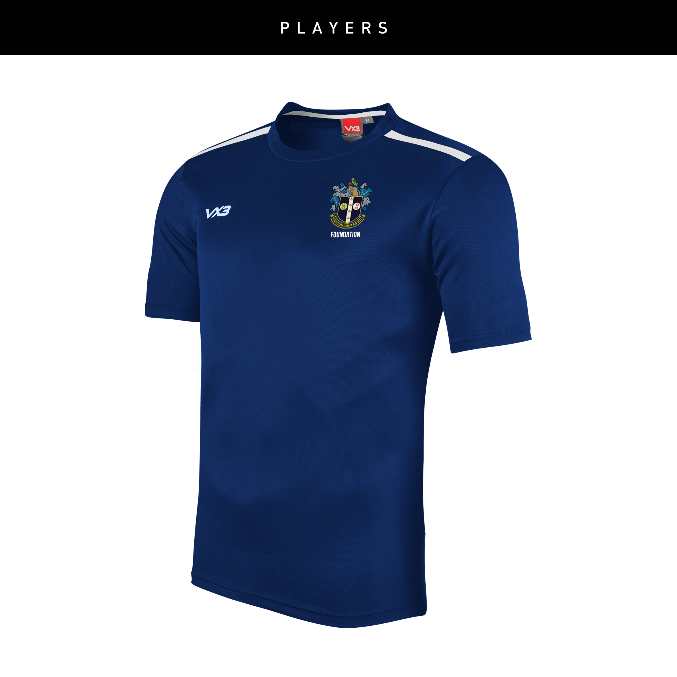 Sutton United Girls Players Fortis Youth Tee