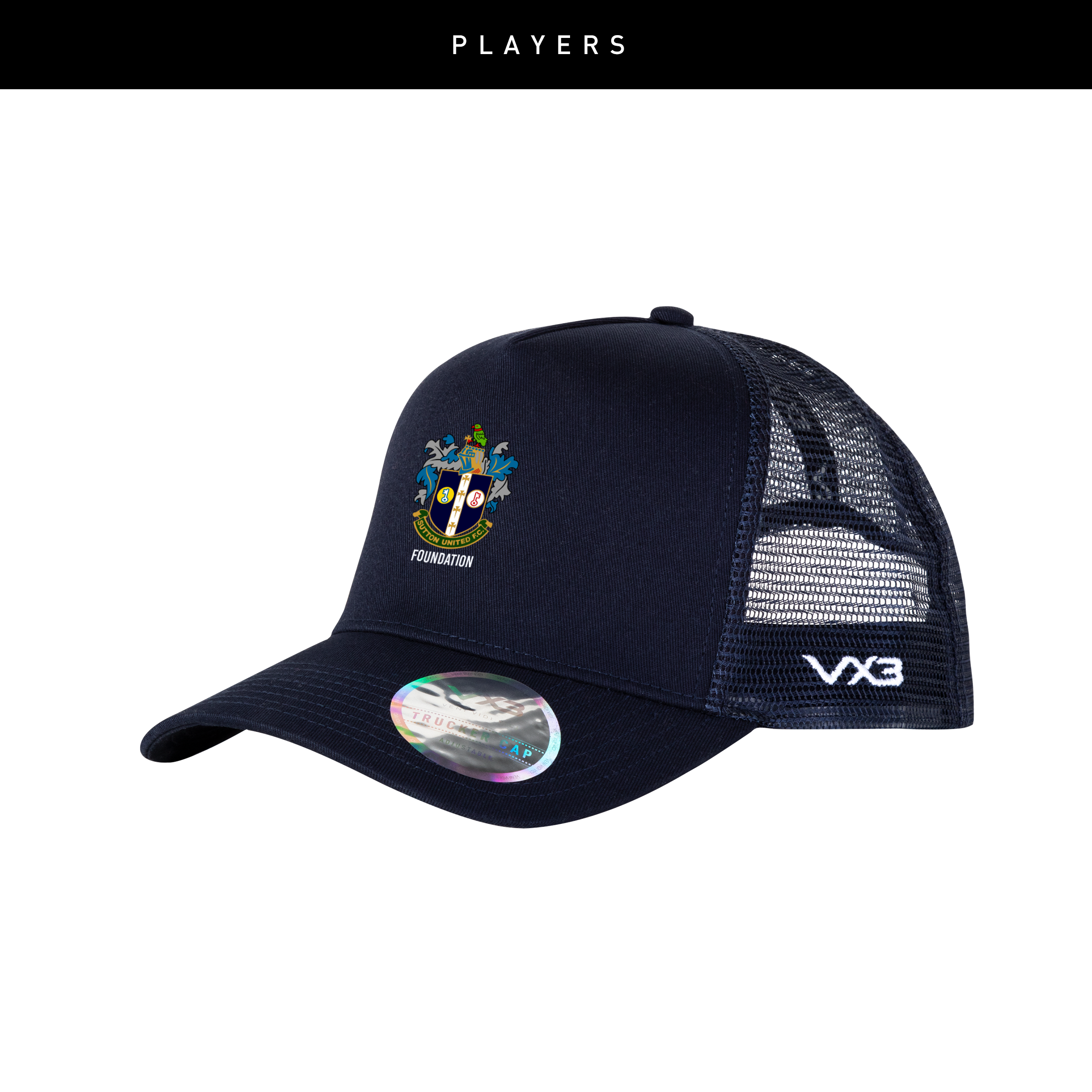 Sutton United Girls Players Trucker Cap