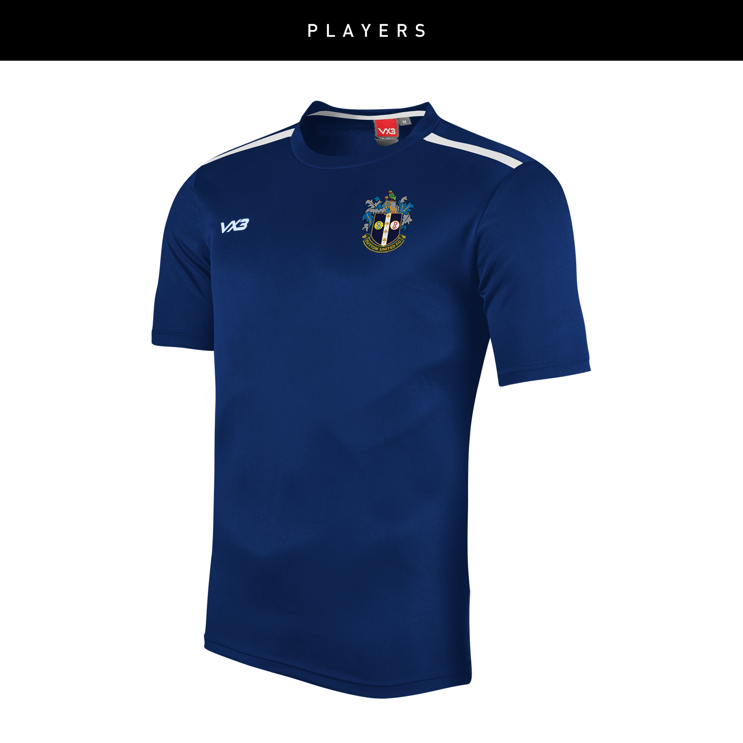 Sutton United Girls Players Fortis Youth Tee