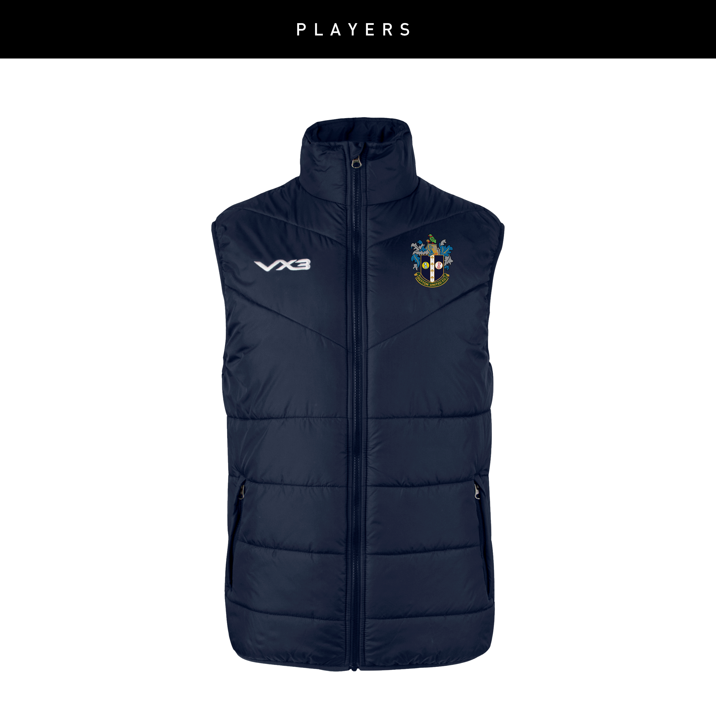 Sutton United Girls Players Ventus Gilet