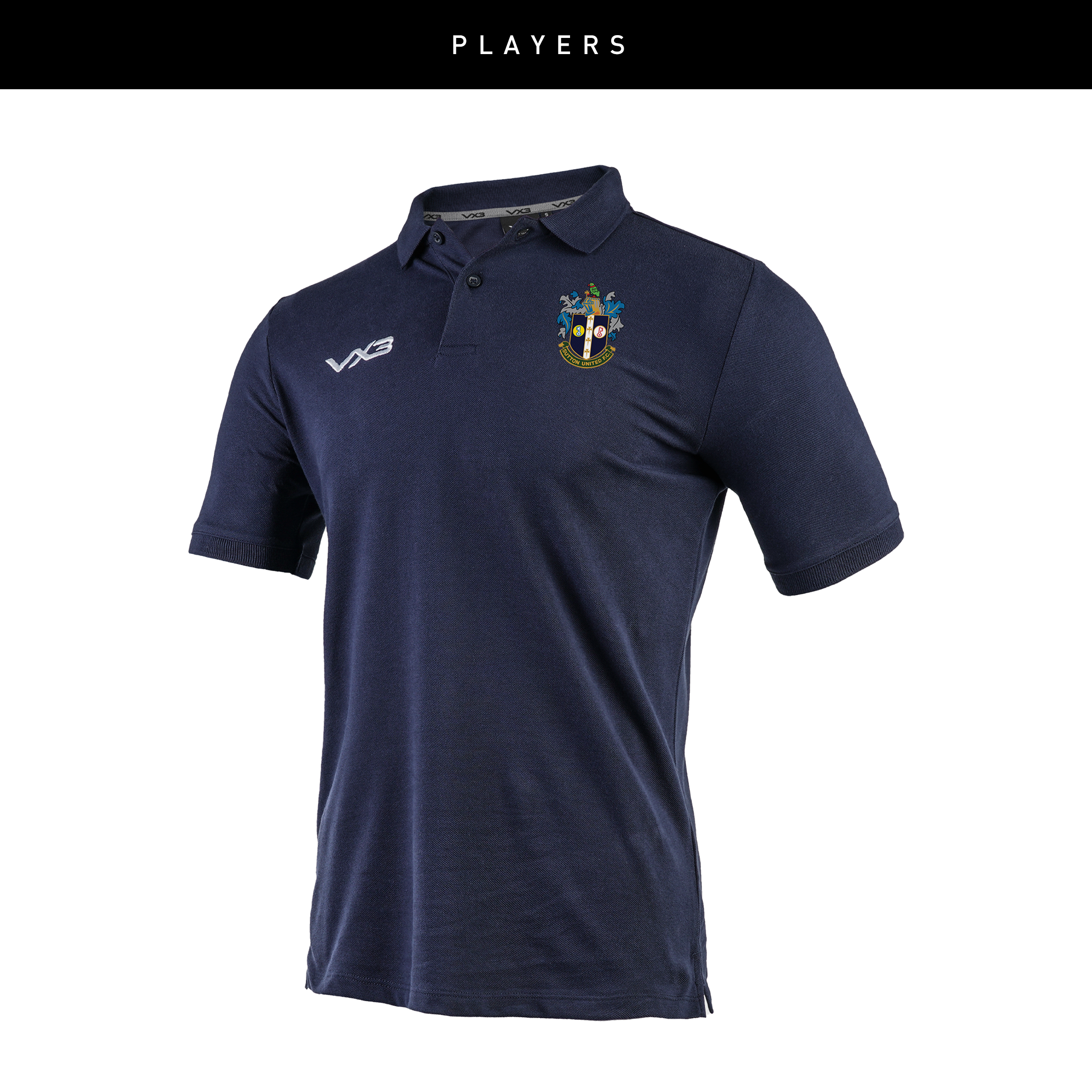 Sutton United Girls Players Primus Polo Shirt