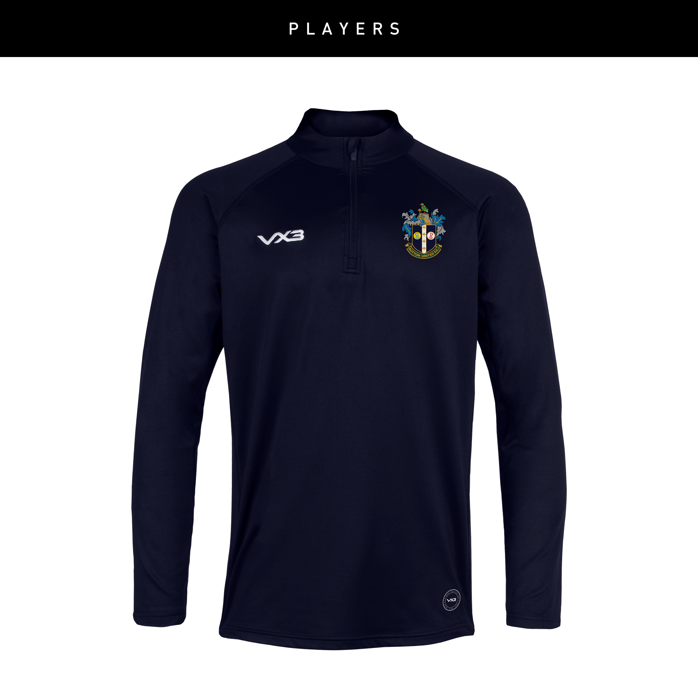 Sutton United Girls Players Primus Quarter Zip