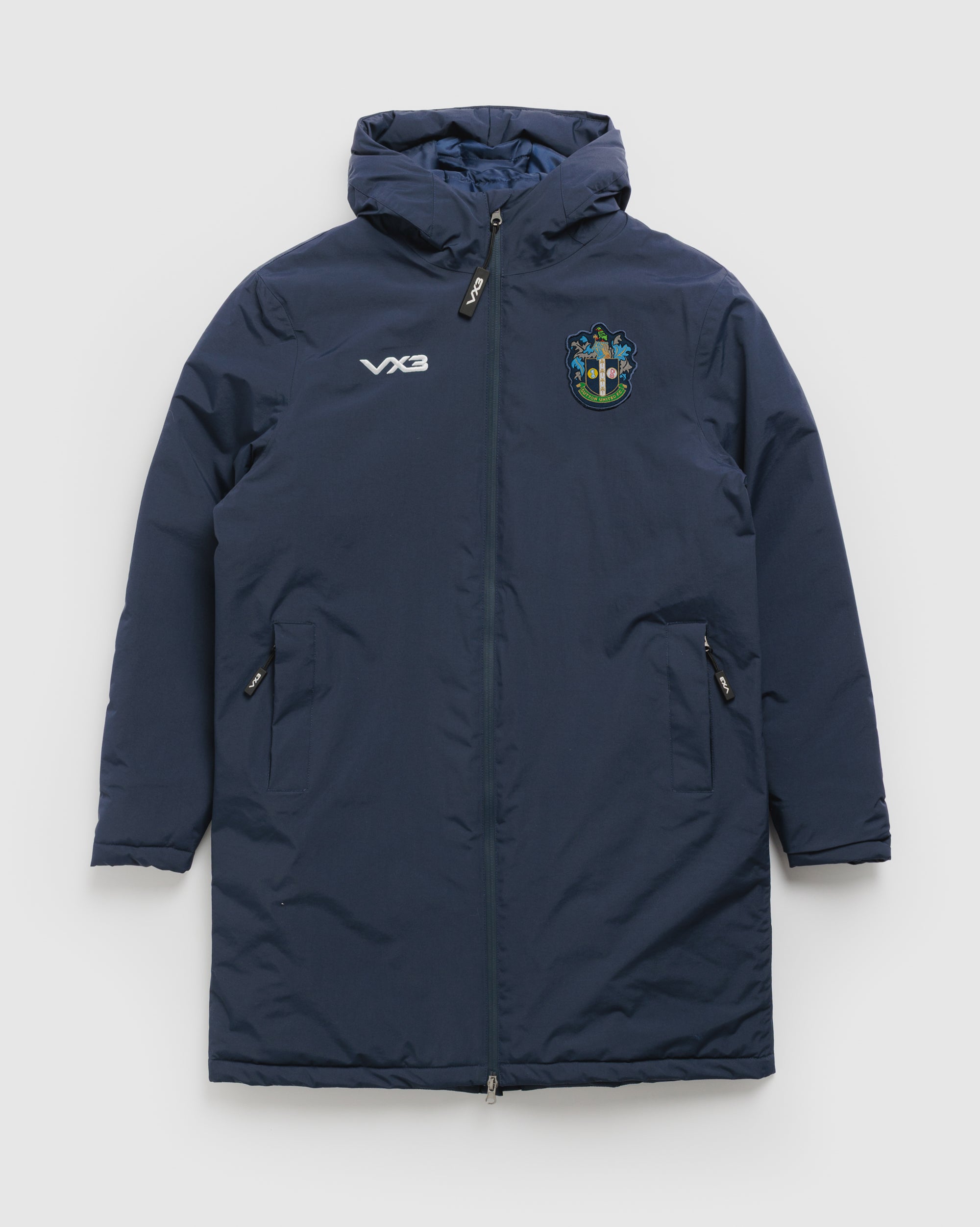 Sutton United 26/27 Nero Managers Jacket Navy