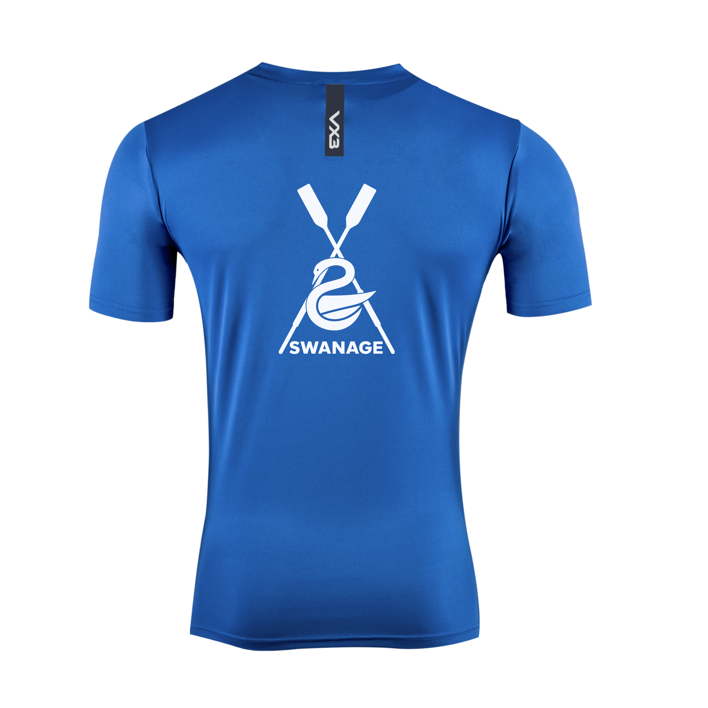 Swanage Sea Rowing Fortis Ladies Tee Royal/Navy