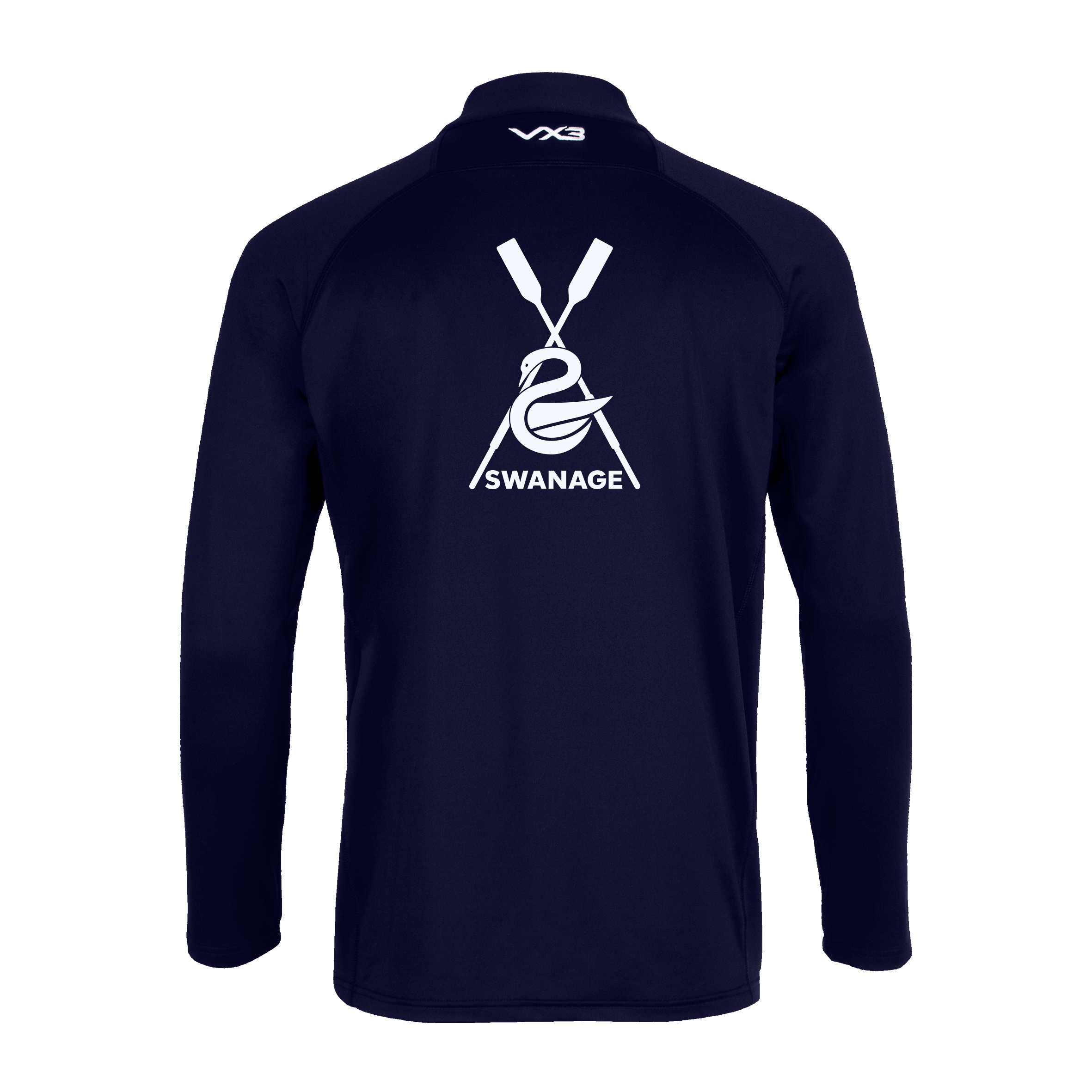 Swanage Sea Rowing Primus Quarter Zip Navy