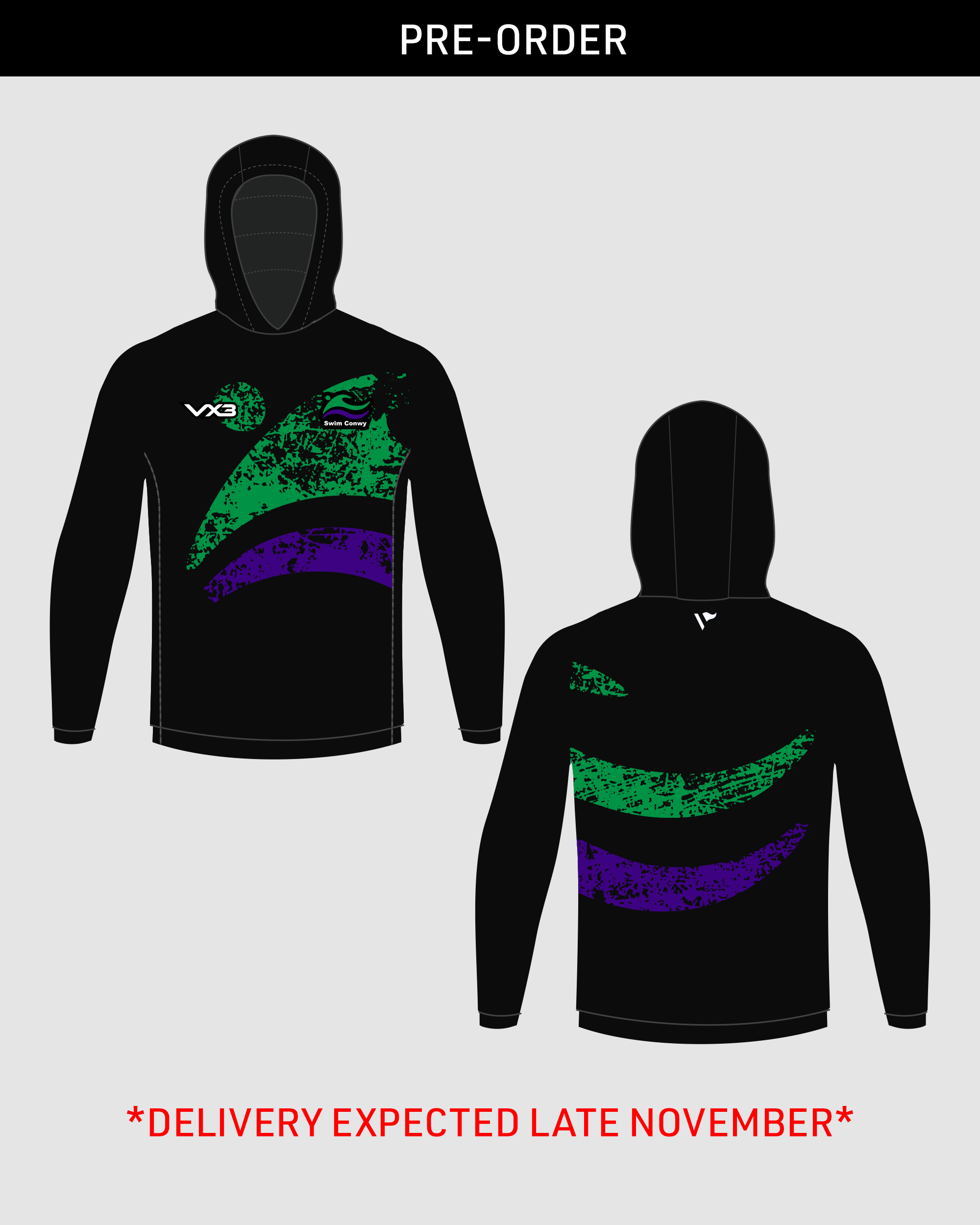 Swim Conwy 26/27 Youth Sublimated Hoodie