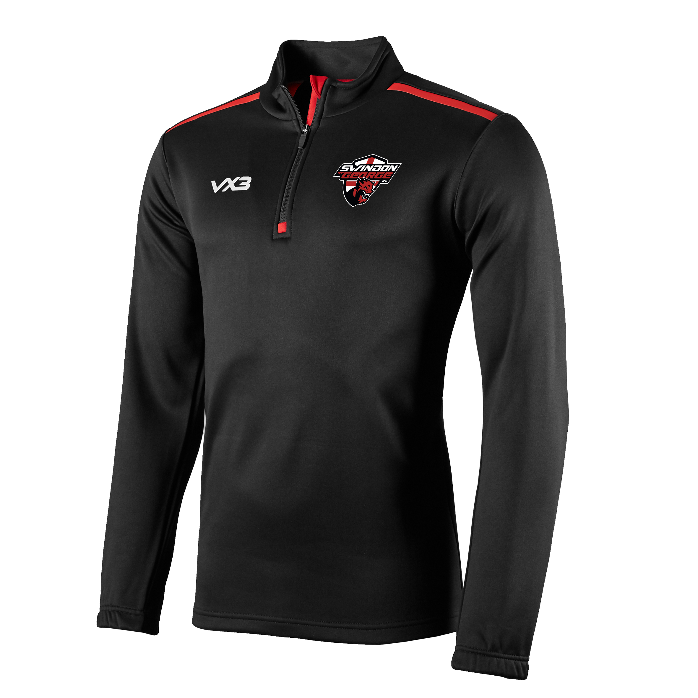 Swindon St George RFC Fortis Youth Quarter Zip Sweat