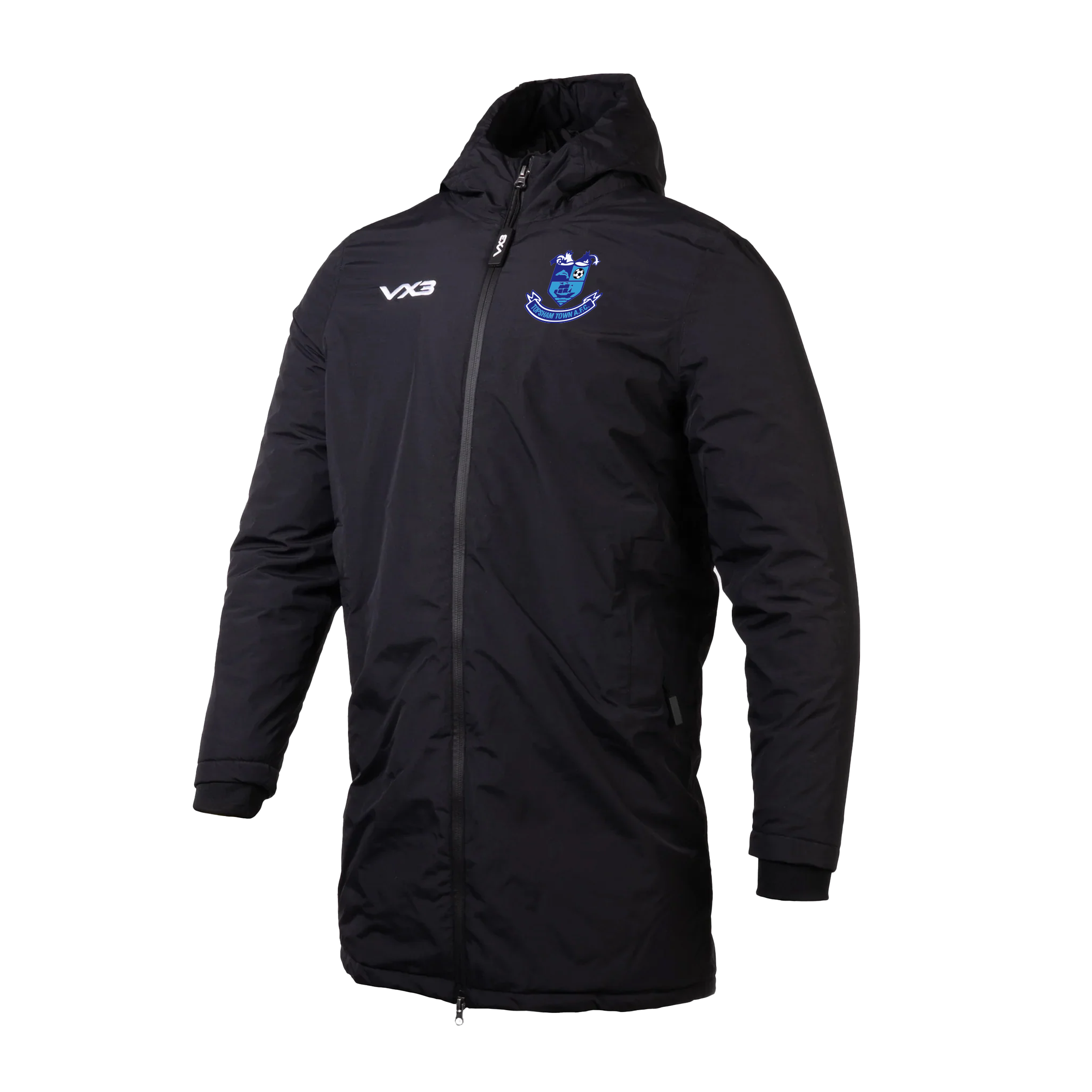 Topsham Town FC Nero Managers Jacket
