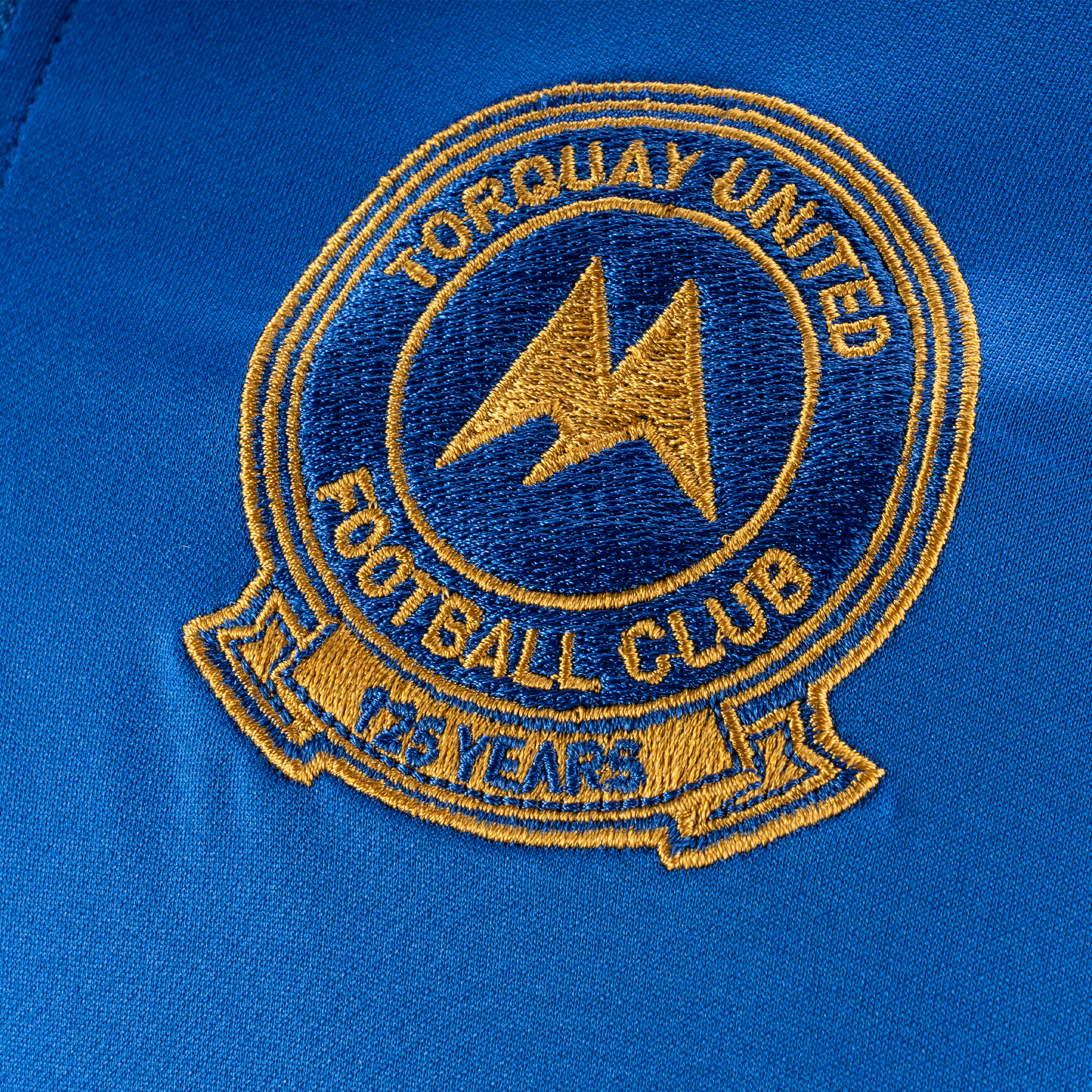 Torquay United AFC 125th Anniversary Primus Quarter Zip Royal