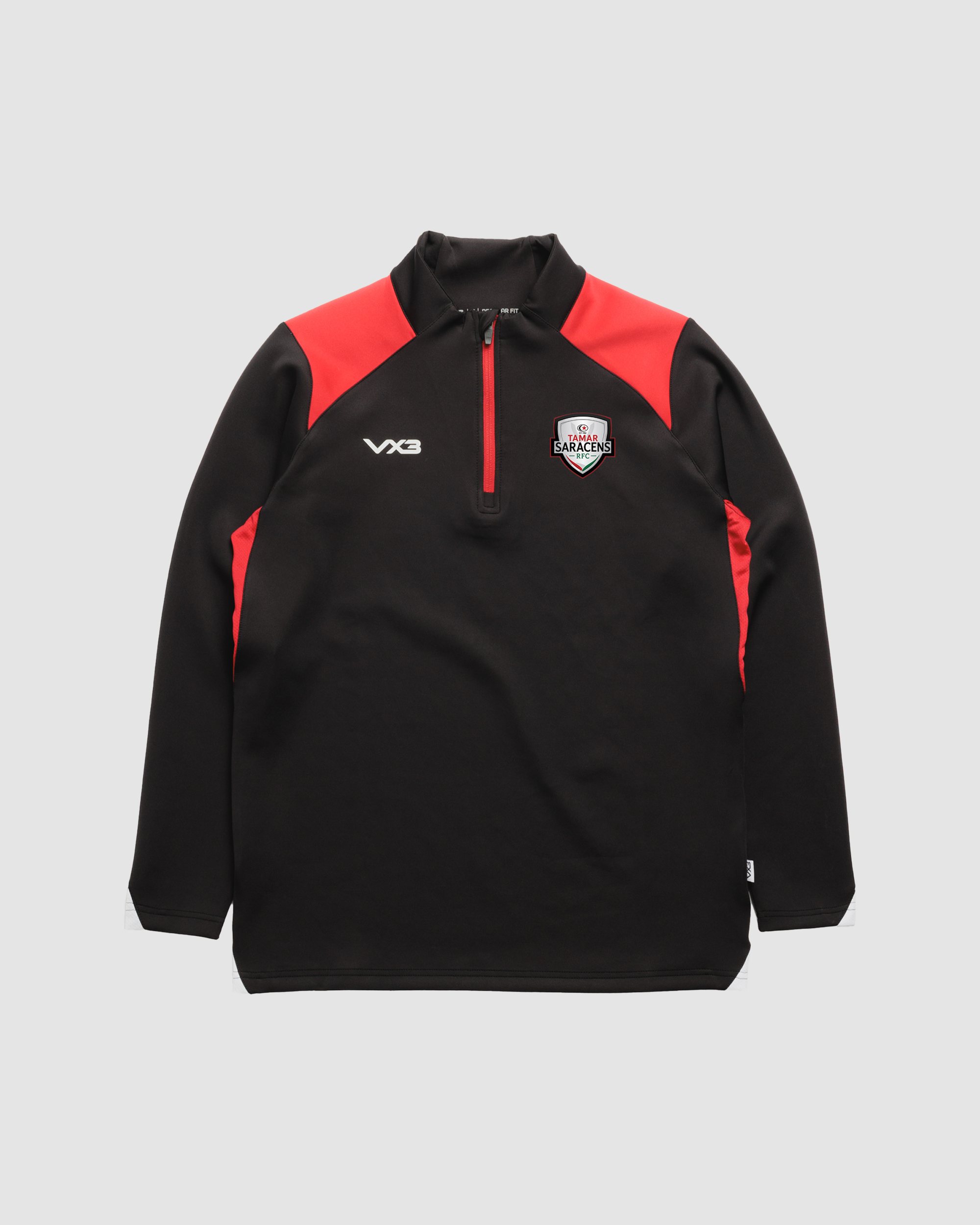 Tamar Saracens RFC Vertex Quarter Zip