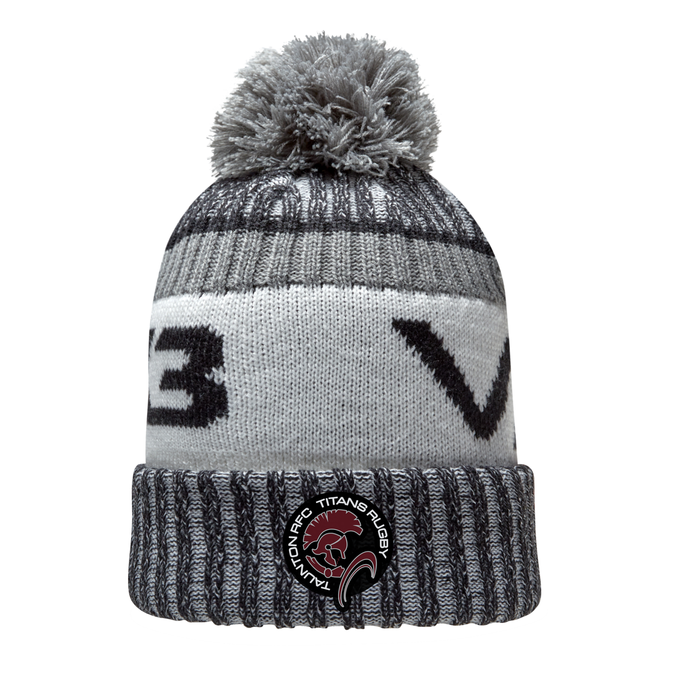 Taunton RFC - Titans Rugby  Fleece-Lined Bobble Hat