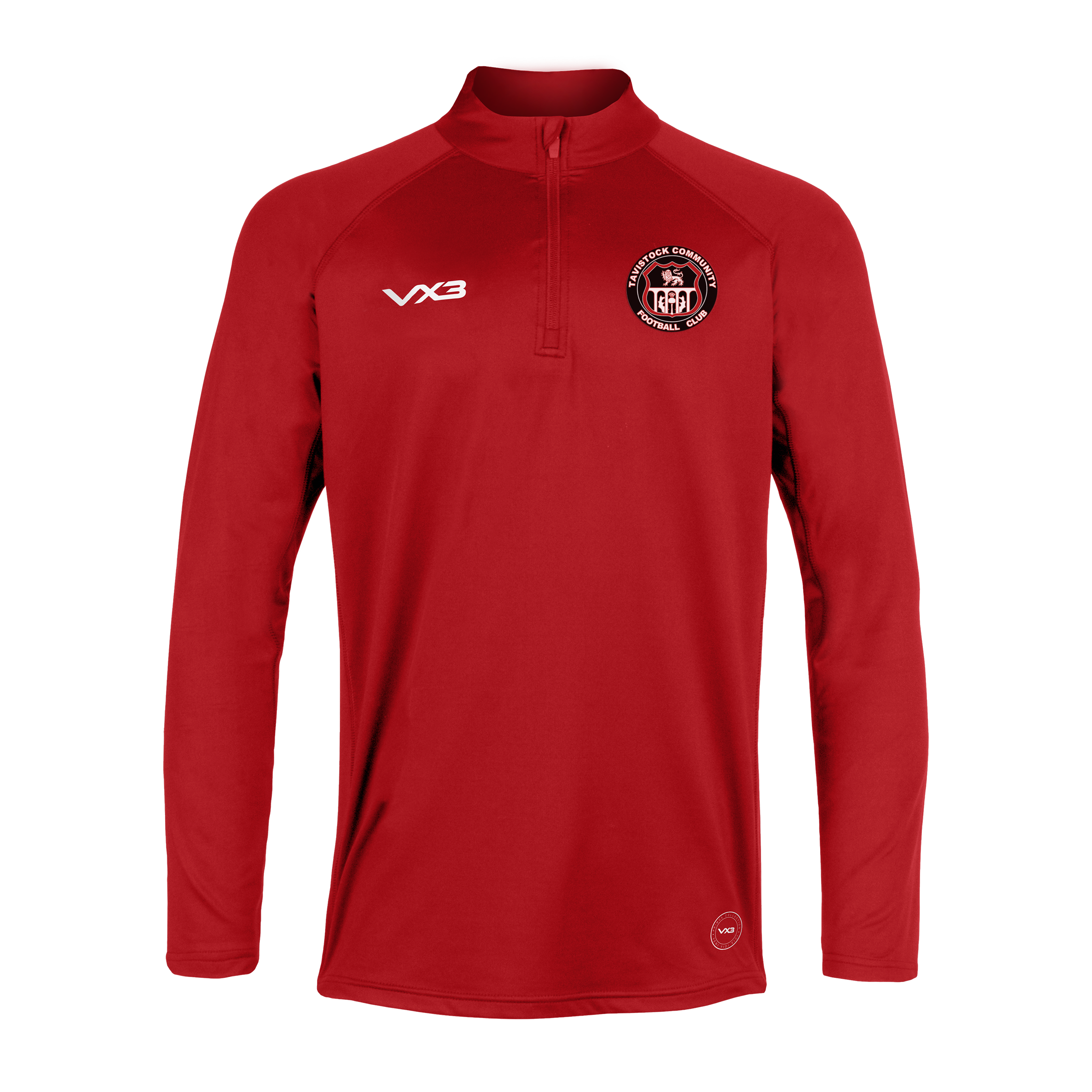 Tavistock Community Football Club Red Primus Quarter Zip