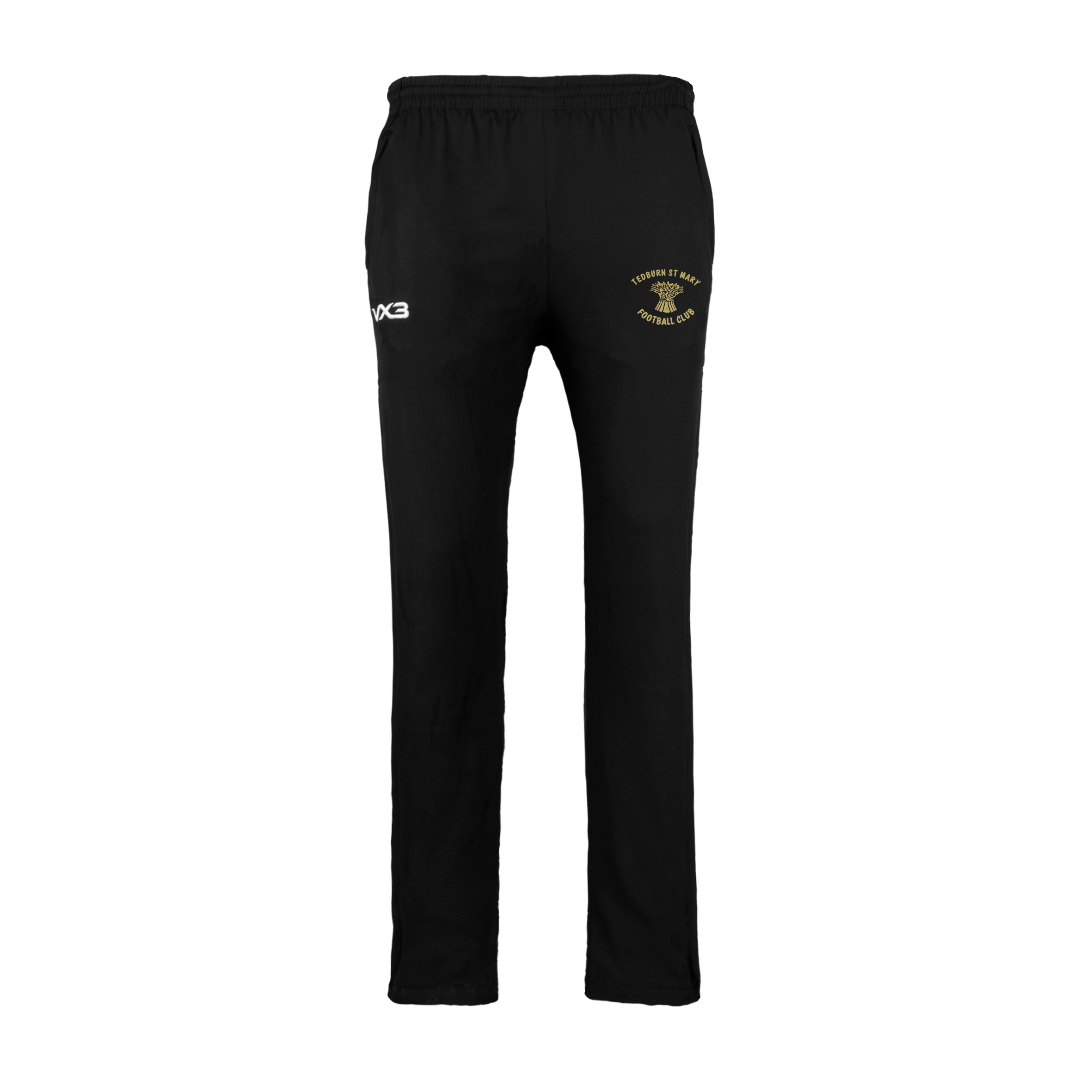 Tedburn St Mary FC Braca Trackpant Black Youth