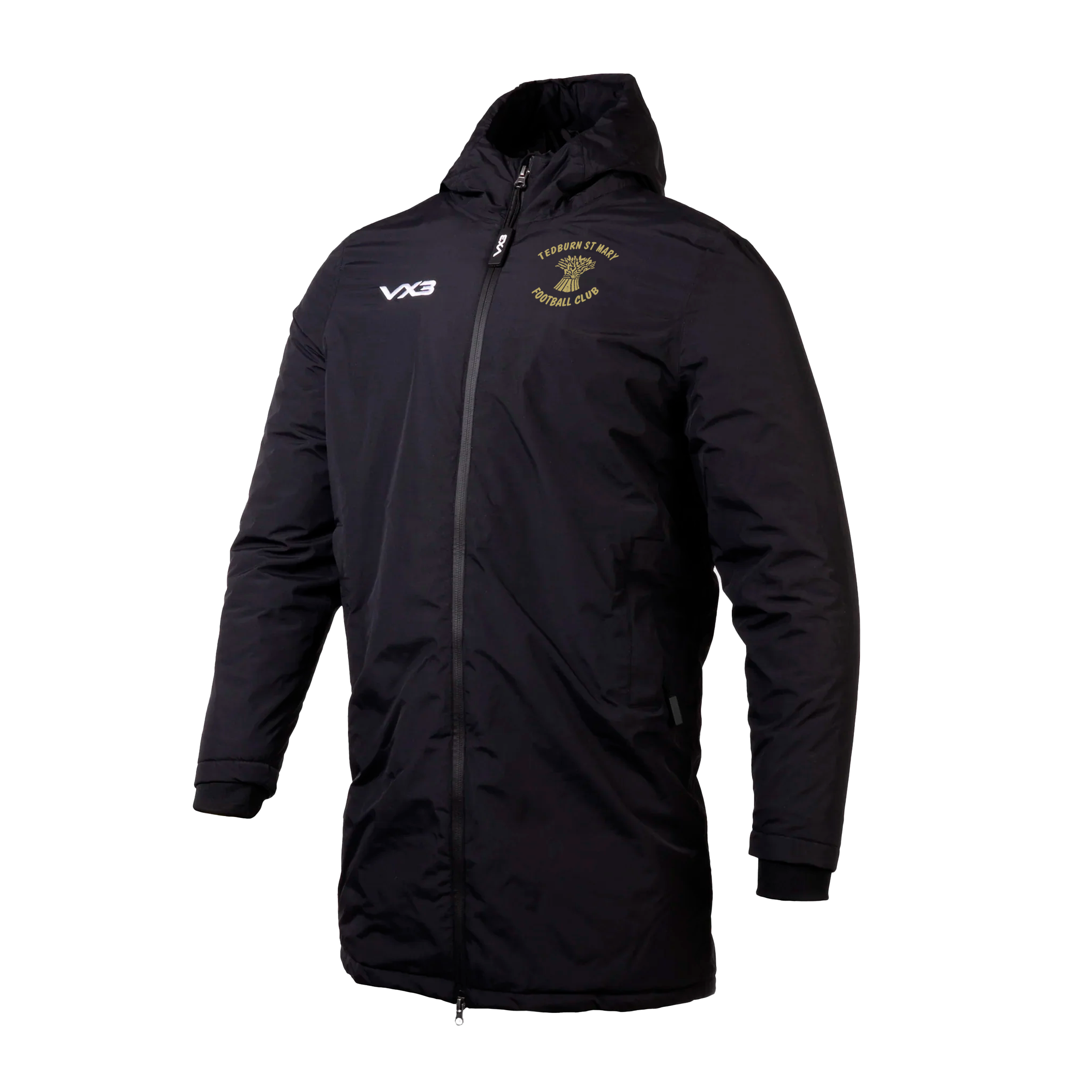 Tedburn St Mary FC Nero Managers Jacket
