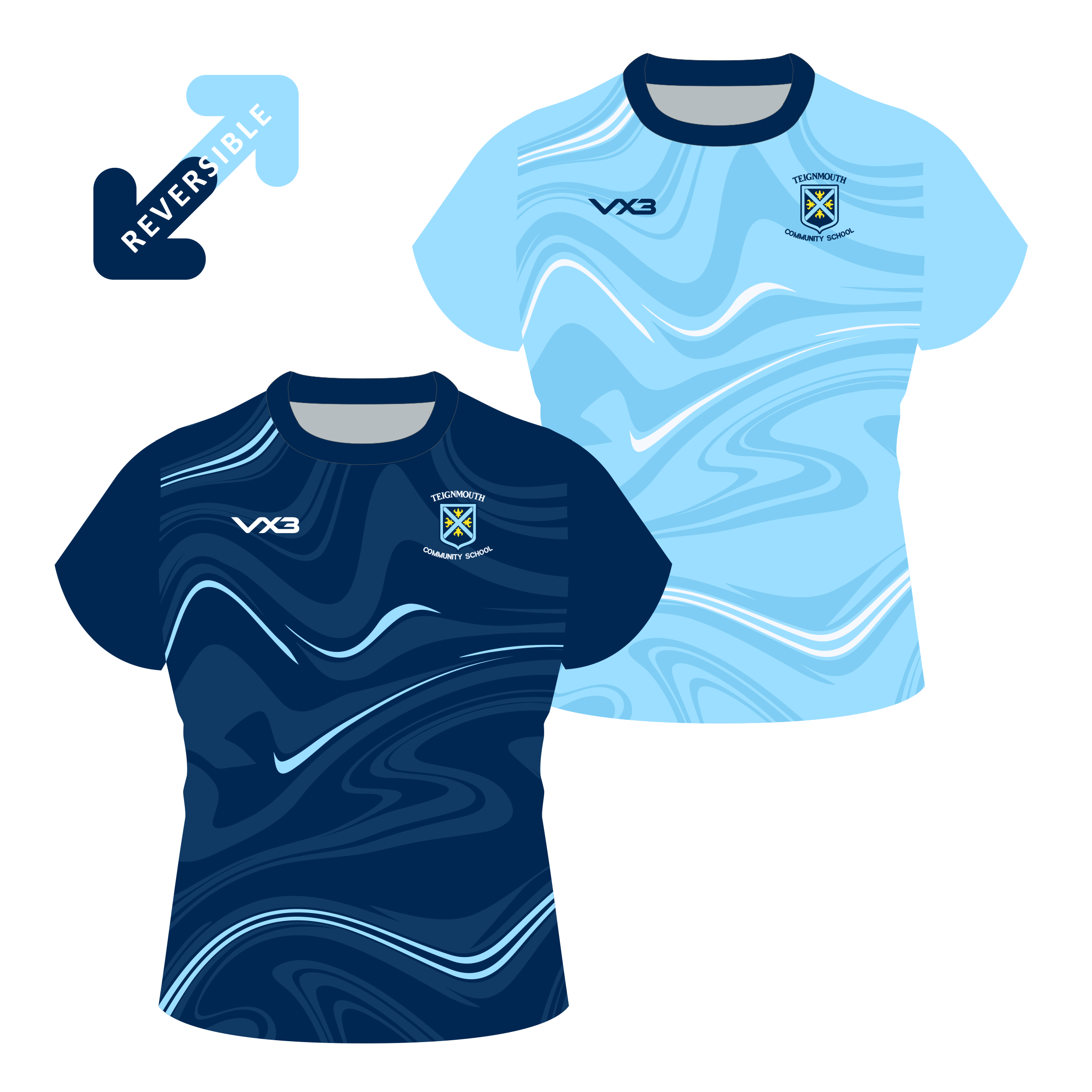 Teignmouth Community School - Girls Reversible Games Jersey