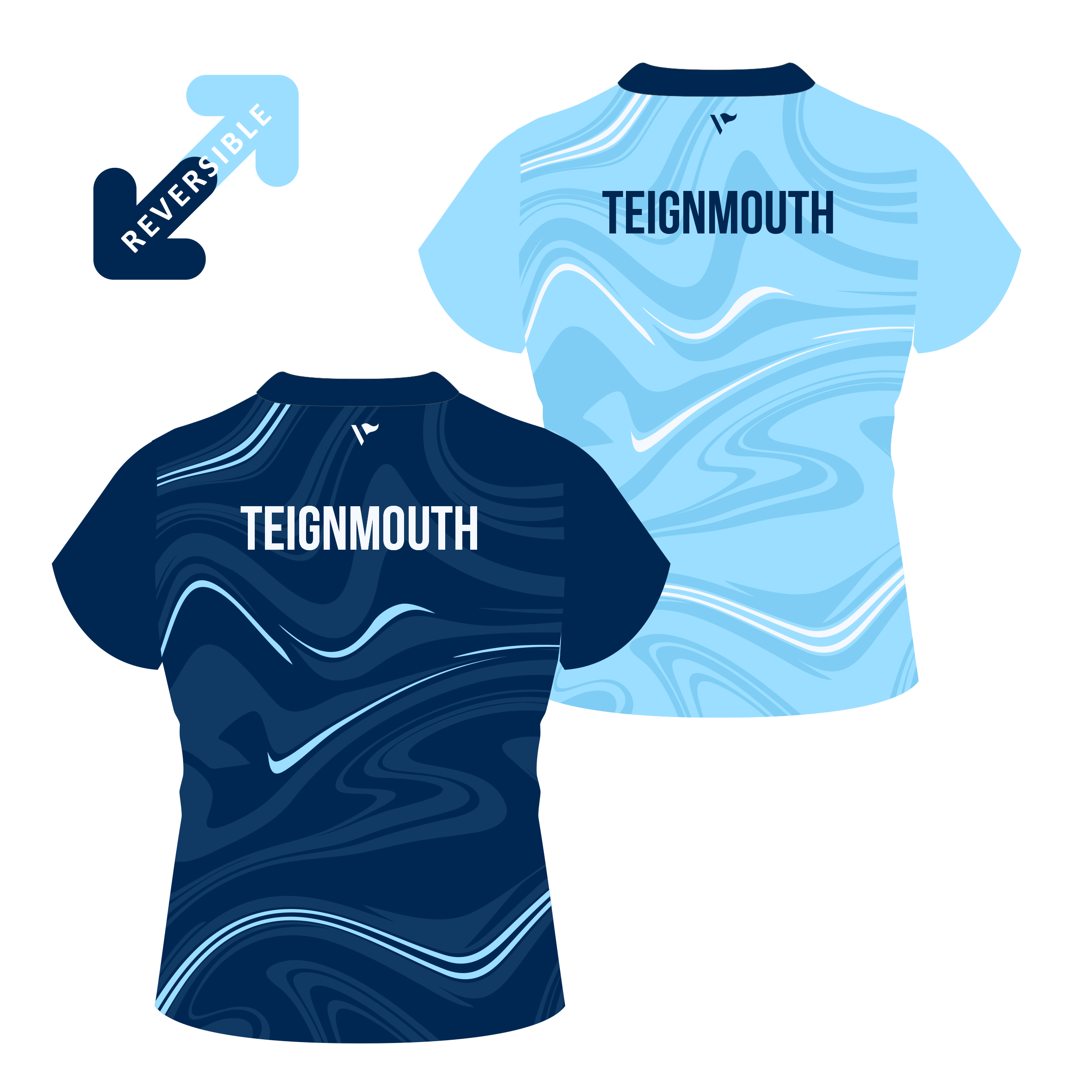TeignmouthSchoolReversibleShirtWomensBack.png