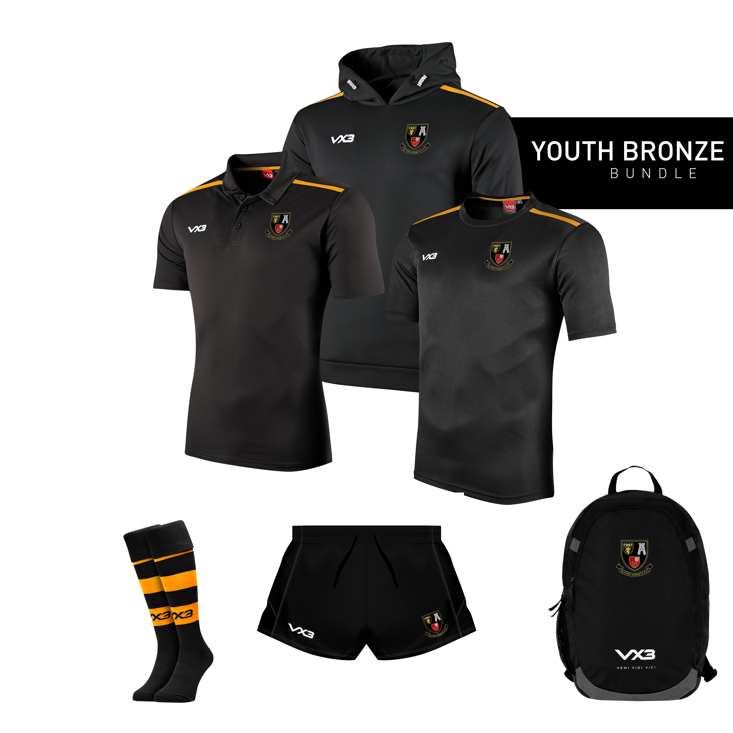 Telford Hornets Youth Bronze Bundle