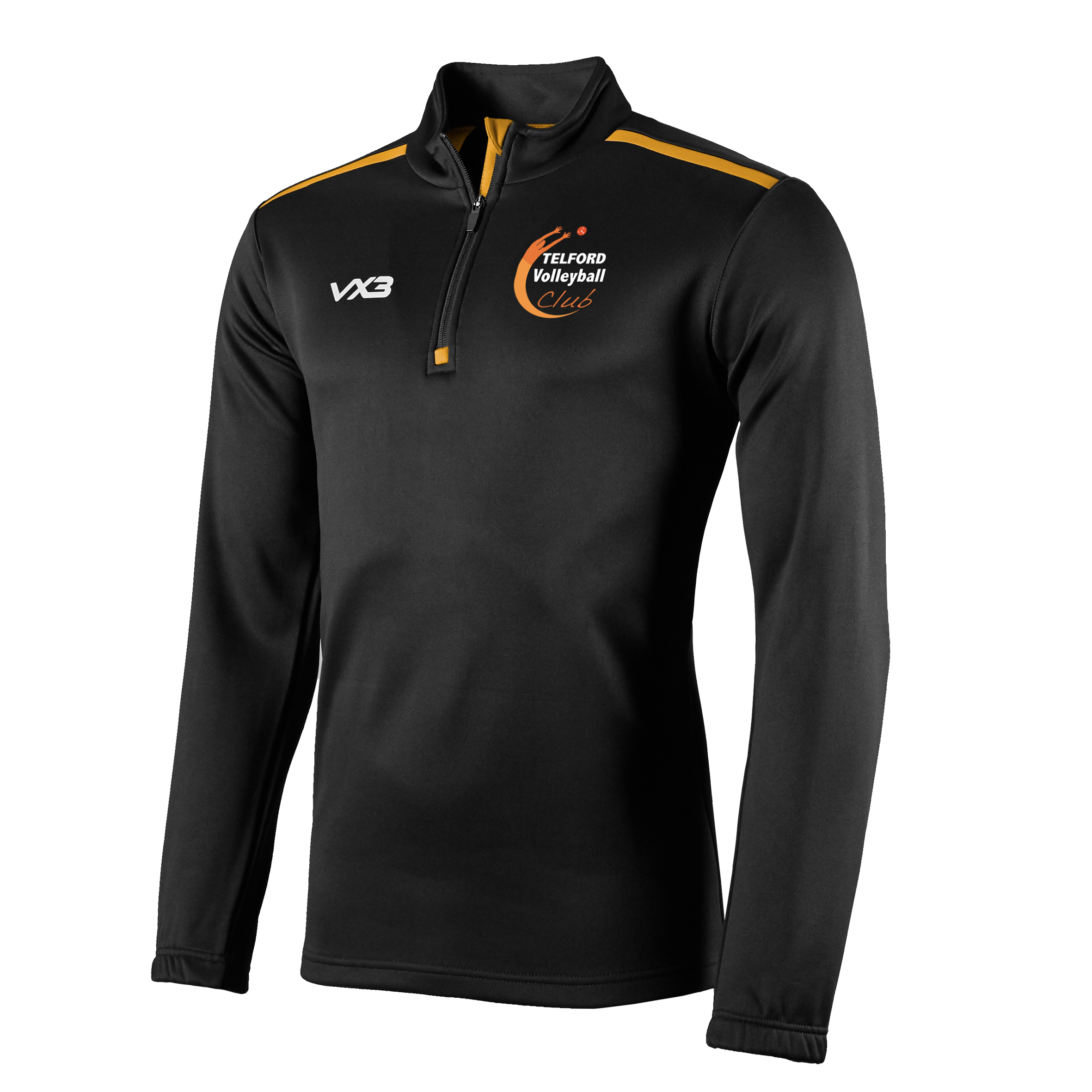 Telford Volleyball Club Fortis Youth Quarter Zip Sweat