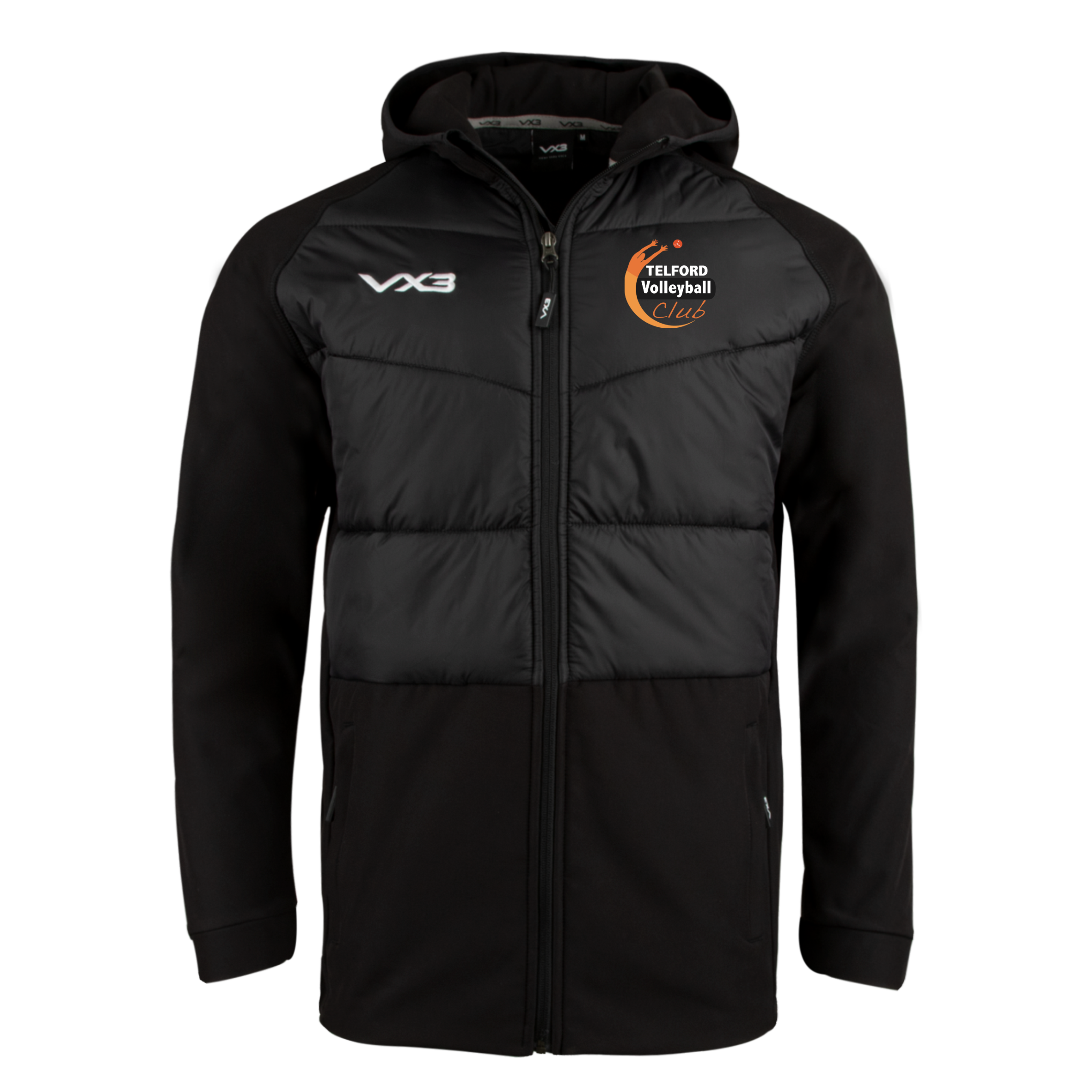 Telford Volleyball Club Tempest Hybrid Jacket