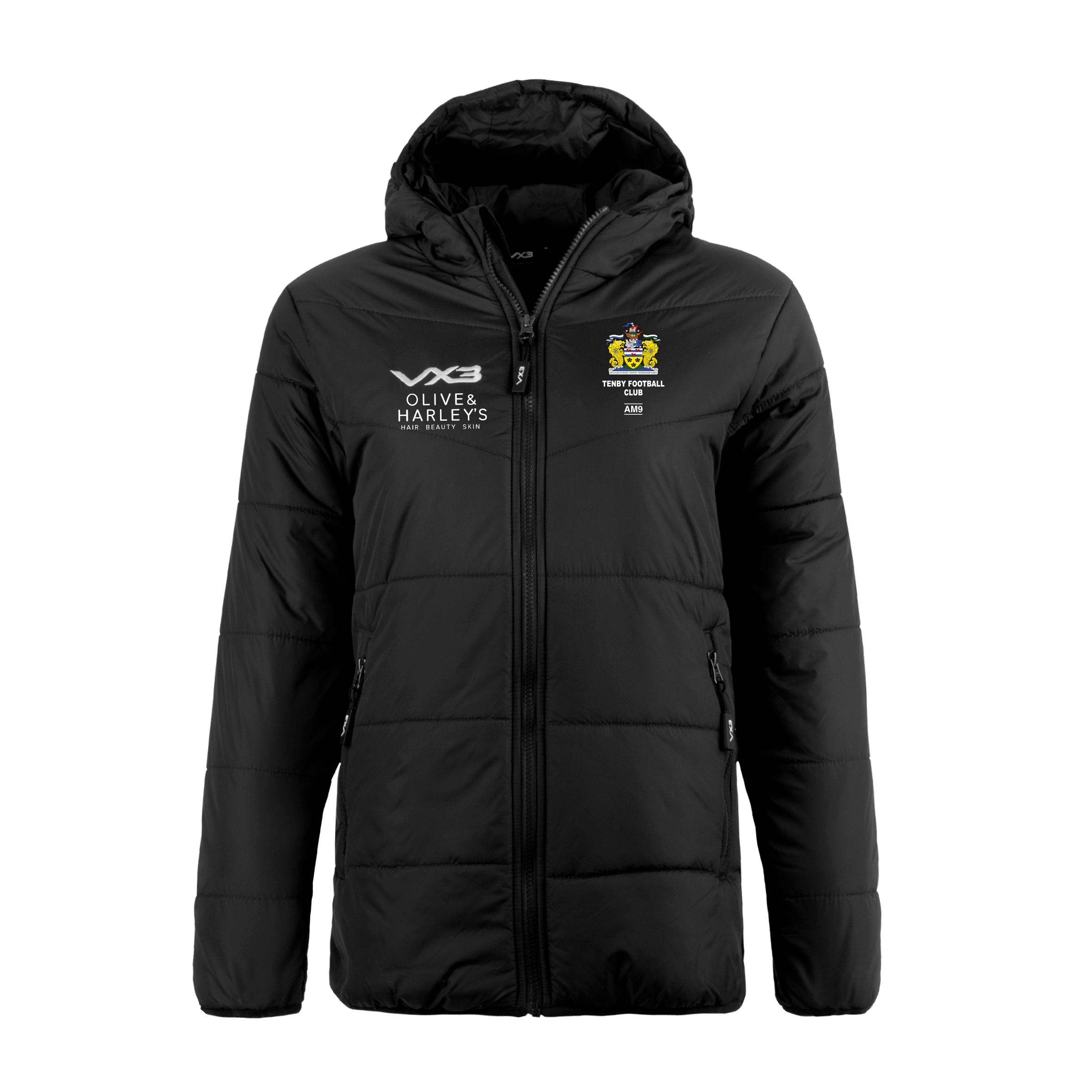 Tenby FC Lorica Quilted Jacket Ladies