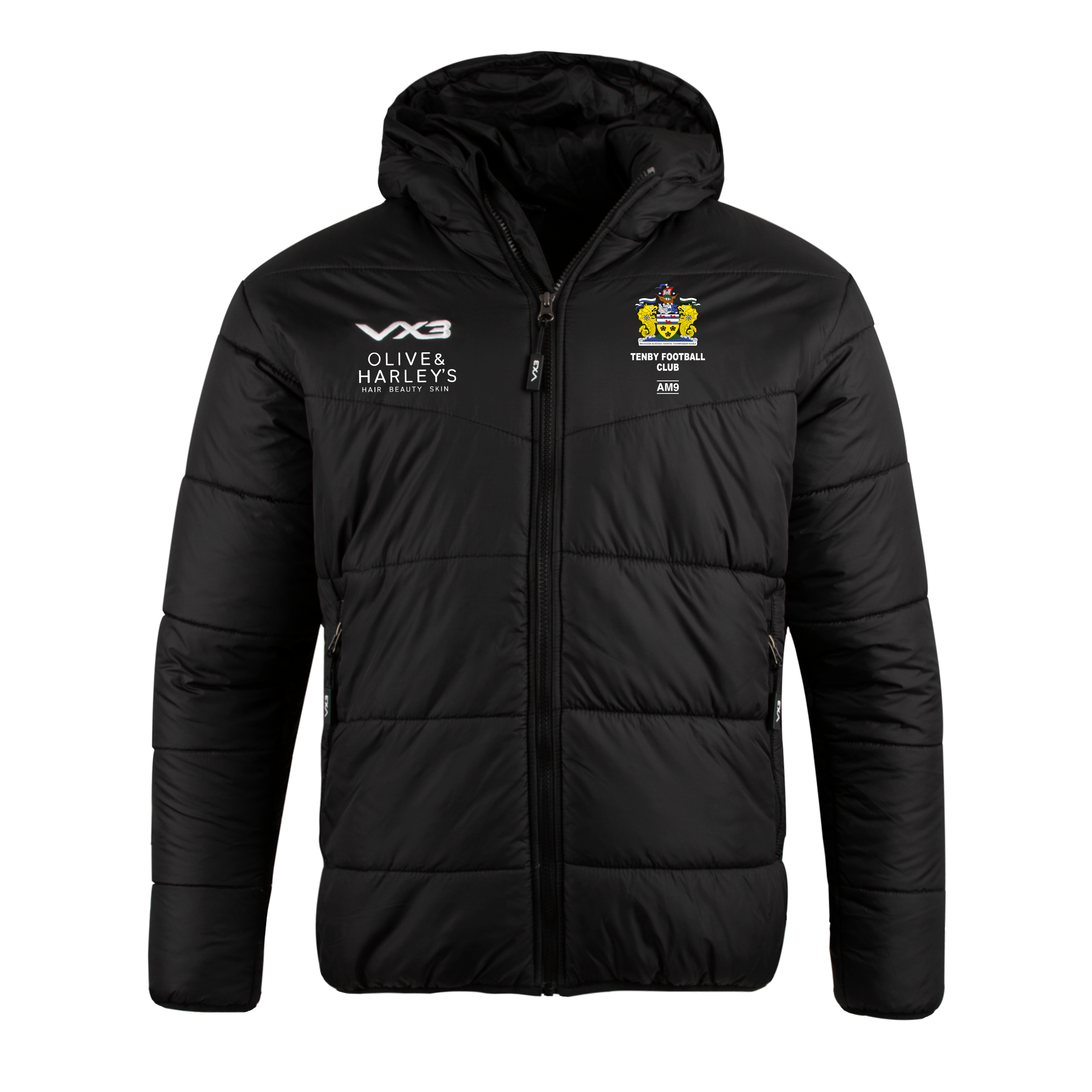Tenby FC Lorica Quilted Jacket