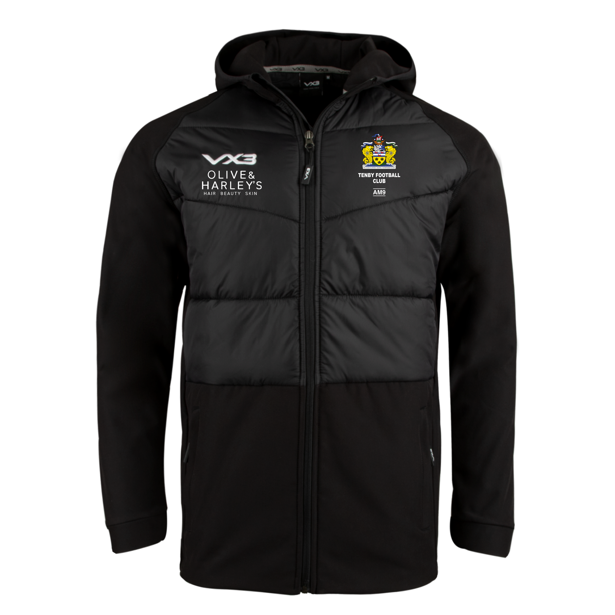 Tenby FC Tempest Hybrid Jacket