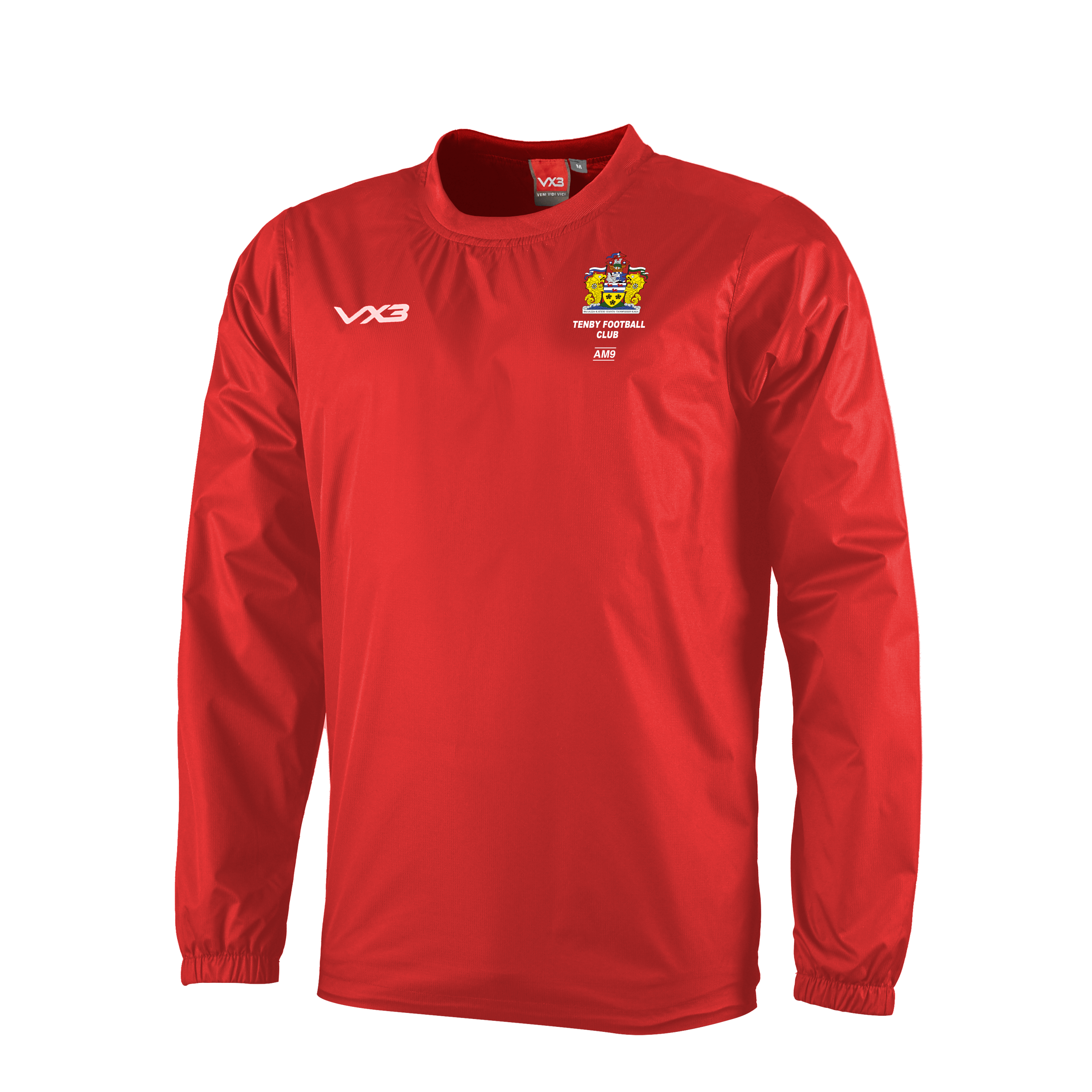 Tenby FC Primus Smock Red