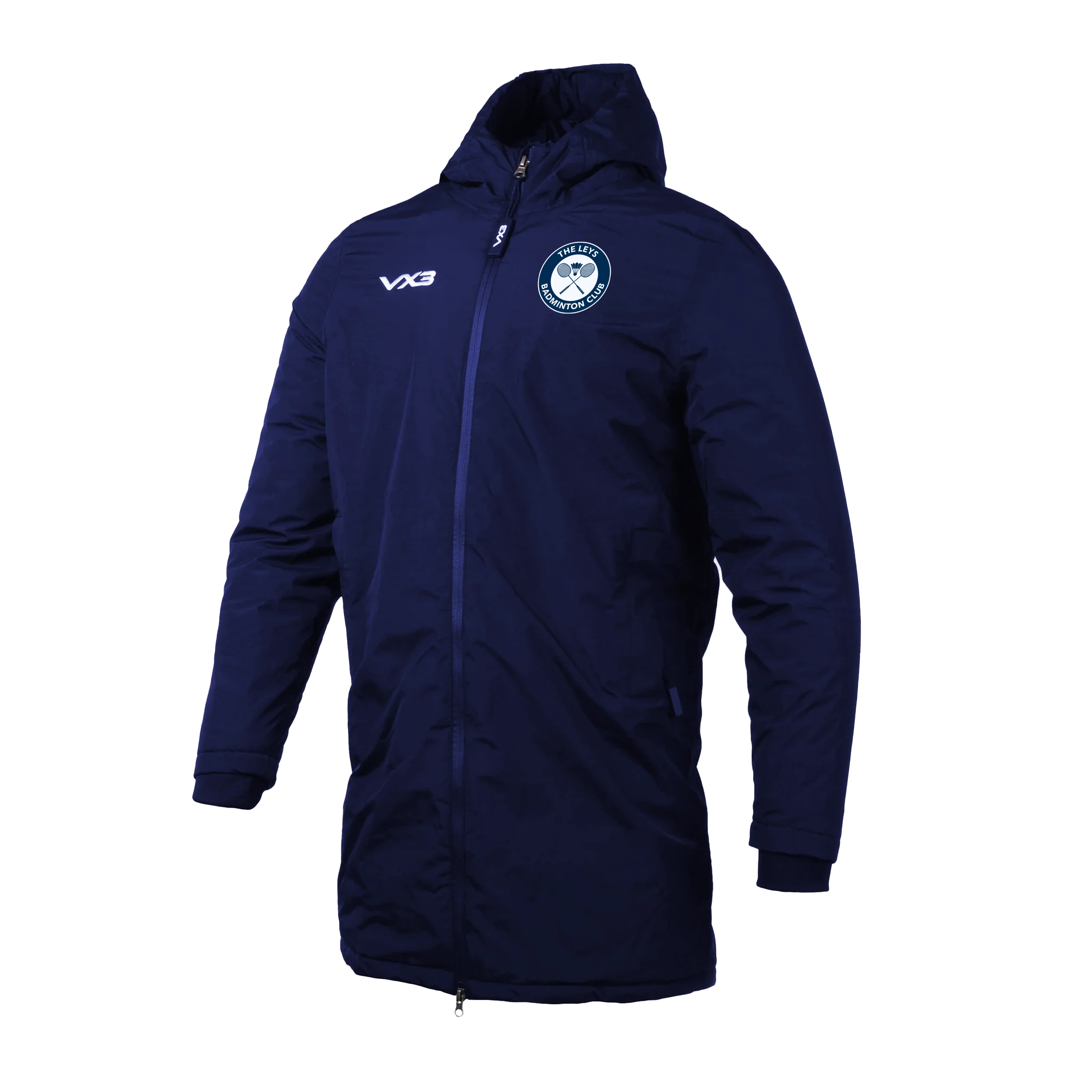 The Leys Badminton Club Nero Managers Jacket