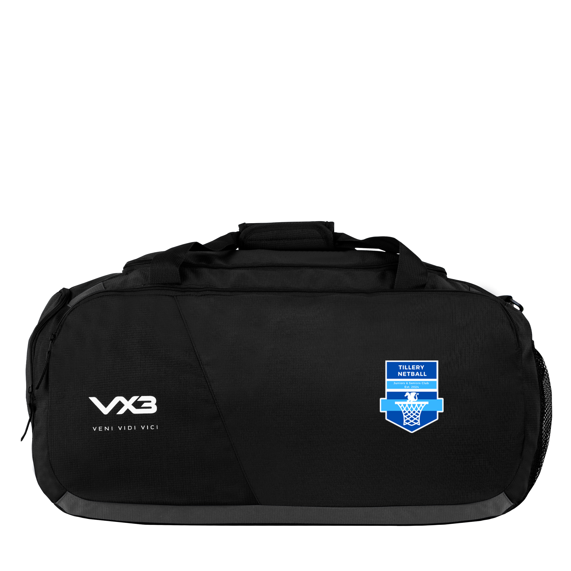 Tillery Netball Performance Kit Bag Black/Dark