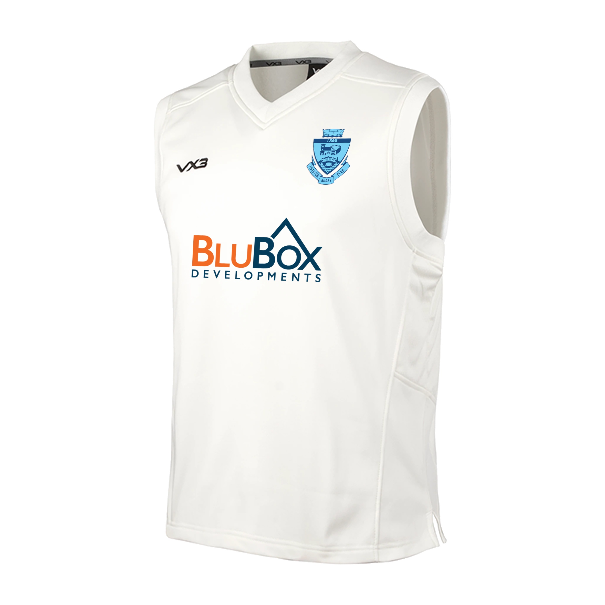 Tiverton RFC Cricket Whites Elite Slipover
