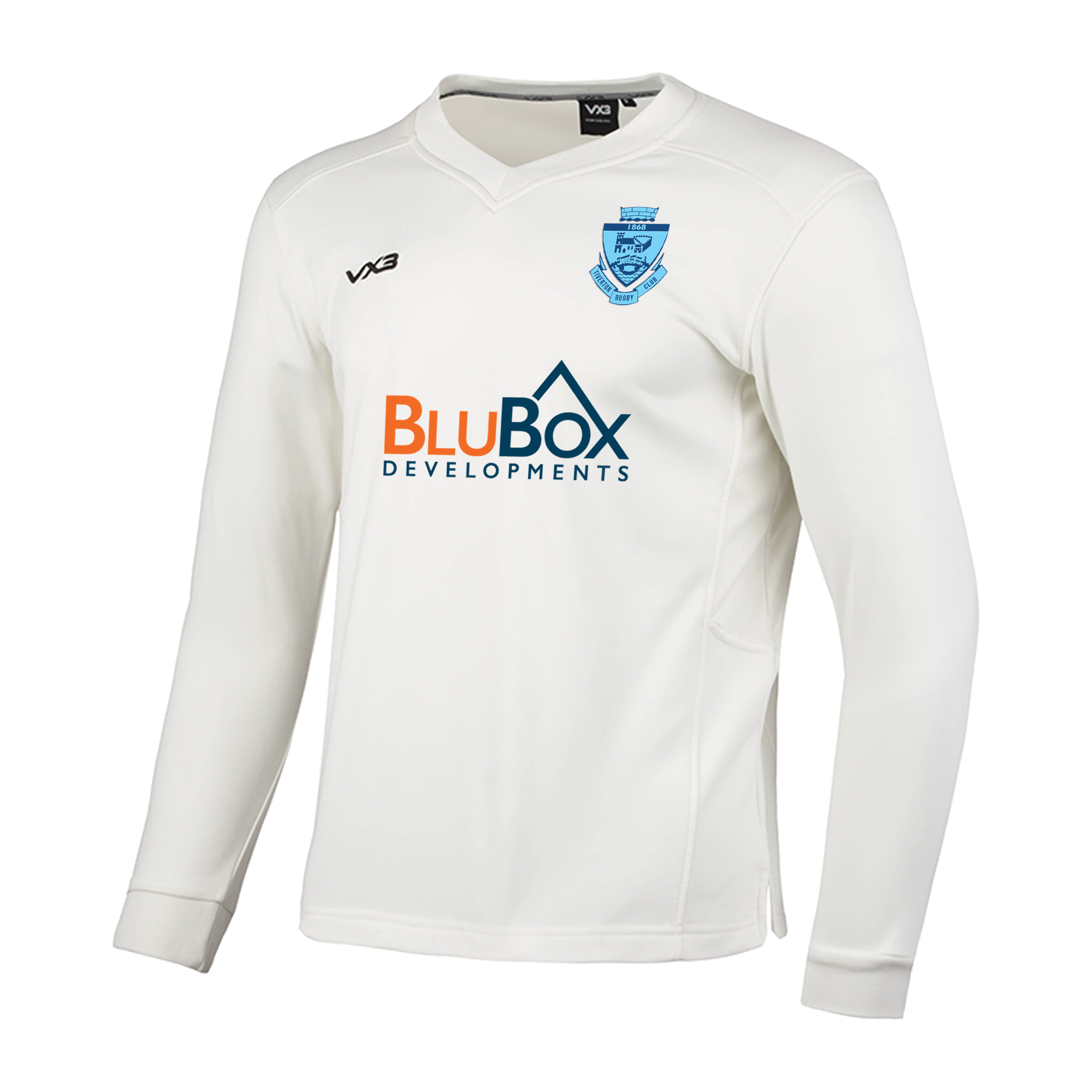 Tiverton RFC Cricket Whites Elite Sweatshirt