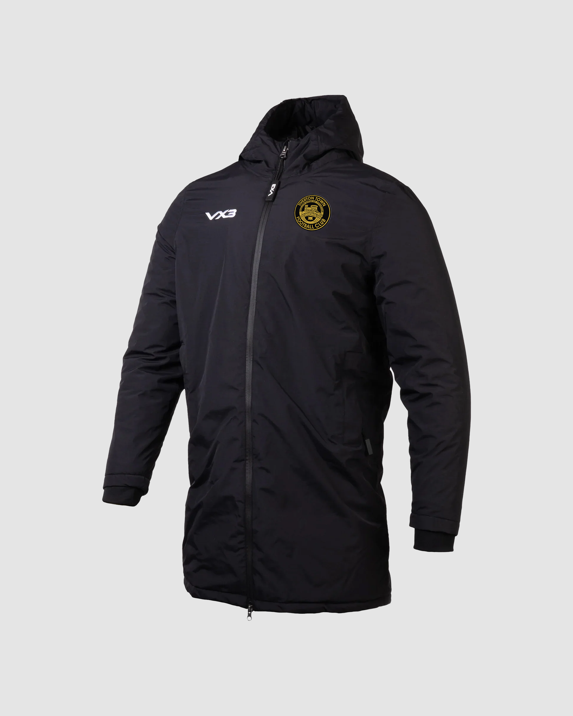 Tiverton Town FC Nero Managers Jacket