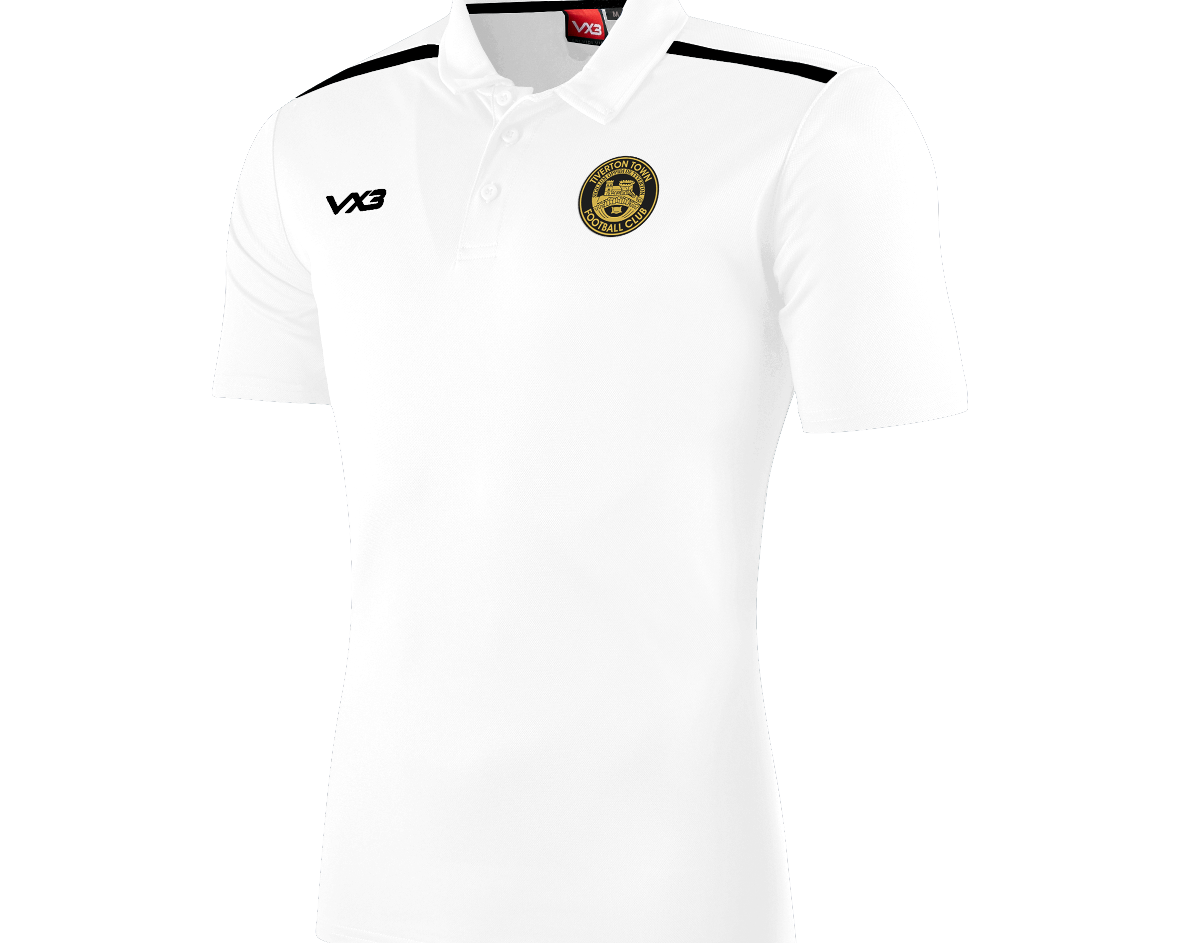 TivertonTownFCWhitePolo.png