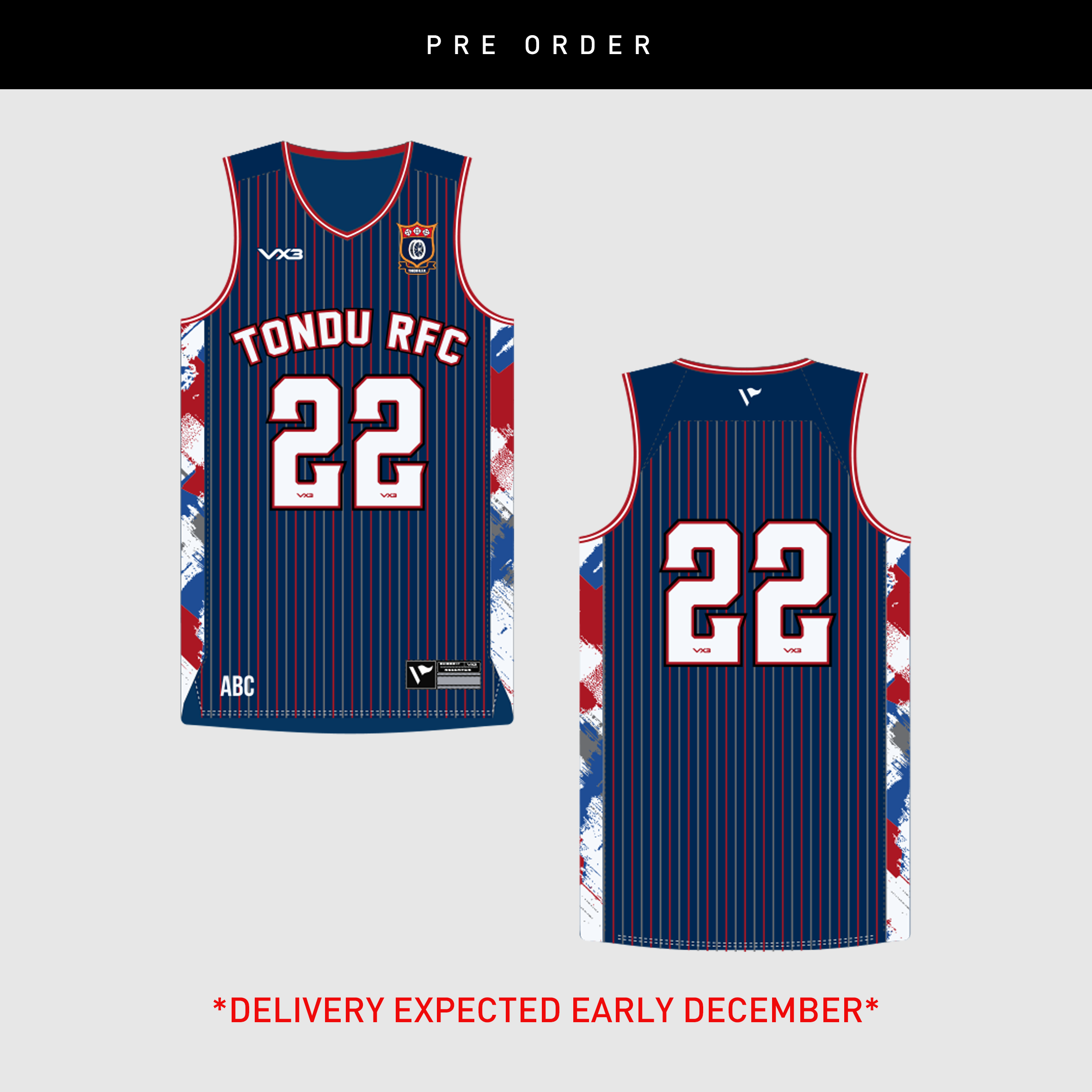 Tondu RFC 26/27 Elite Basketball Vest