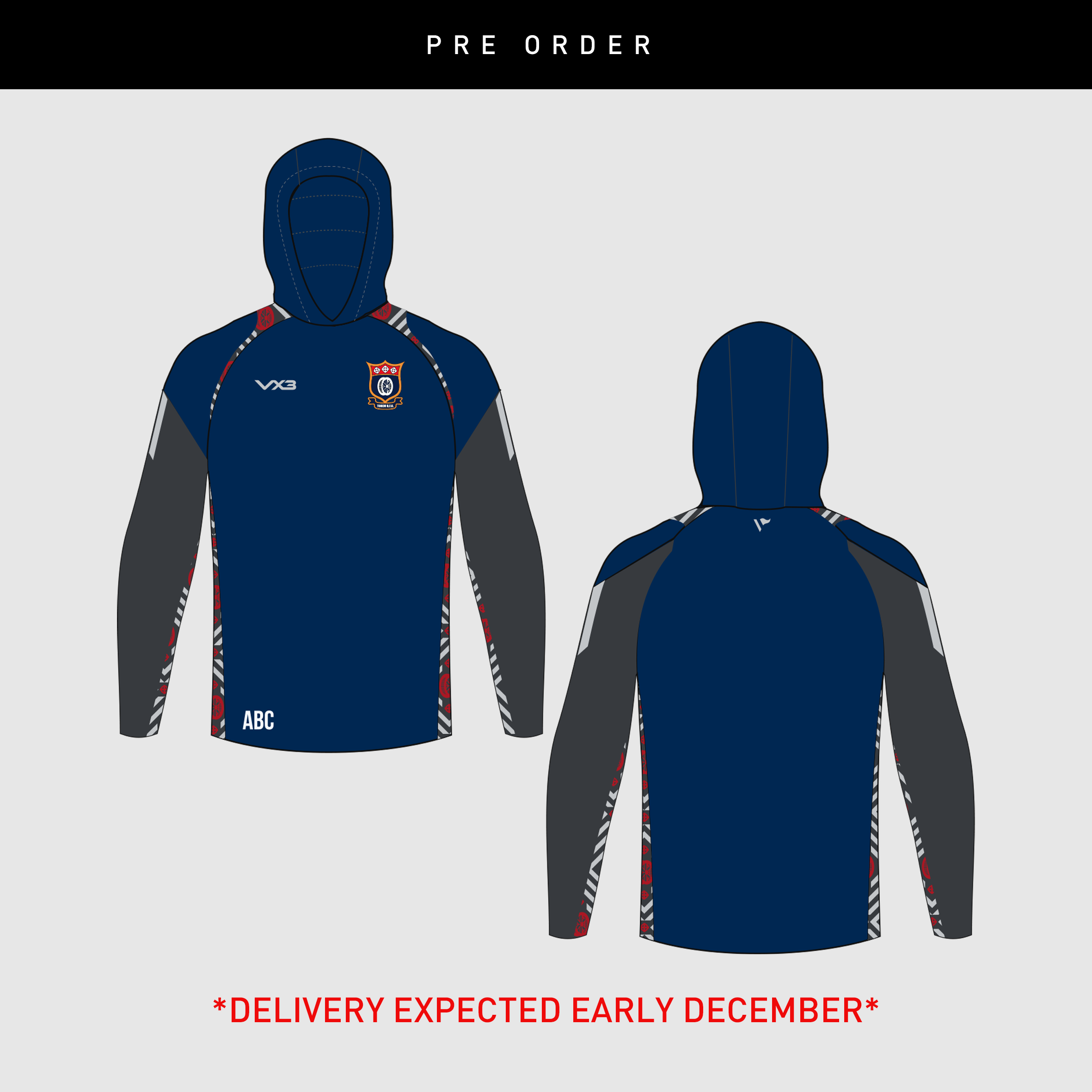 Tondu RFC 26/27 Youth Quadrigo Hoodie