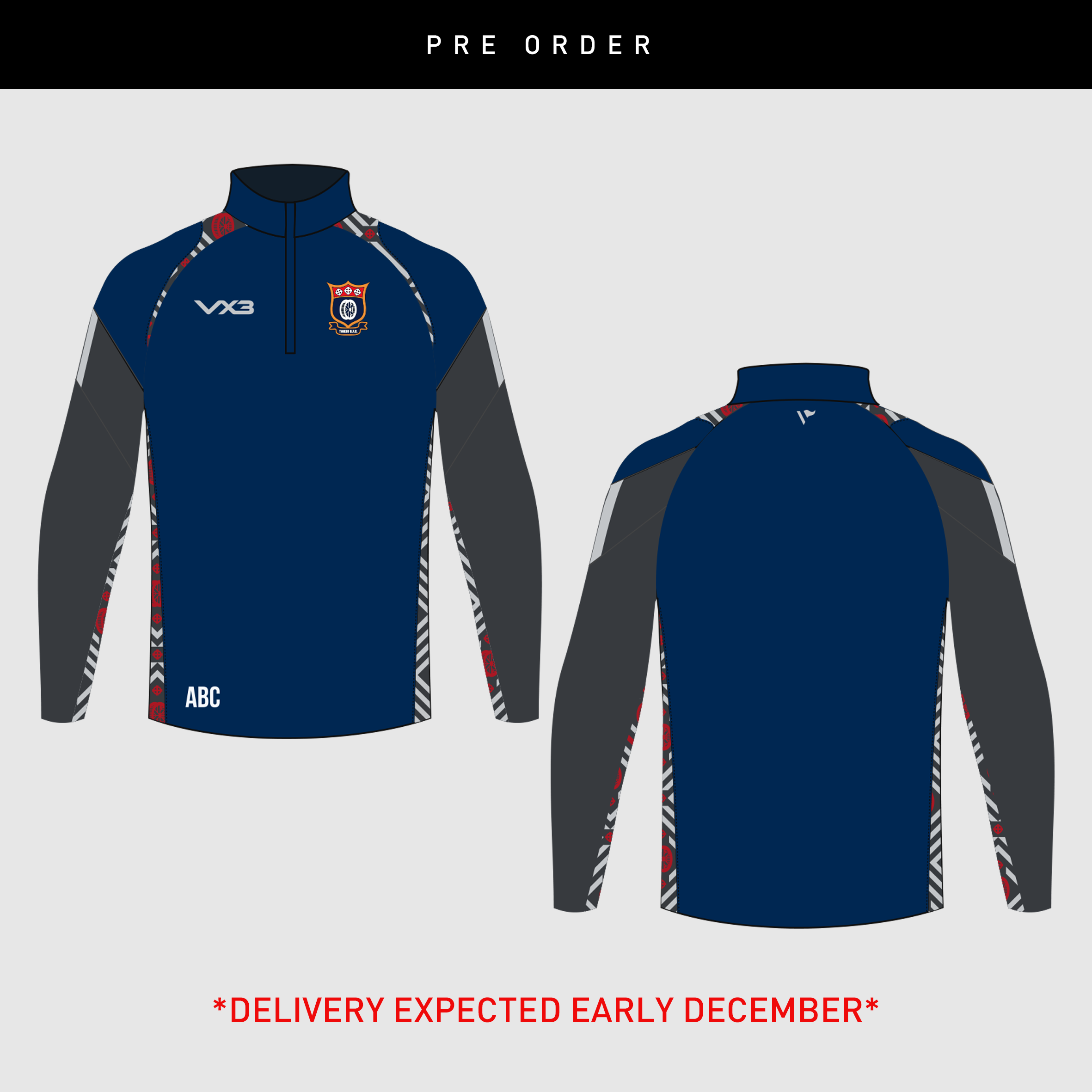 Tondu RFC 26/27 Quadrigo Quarter Zip