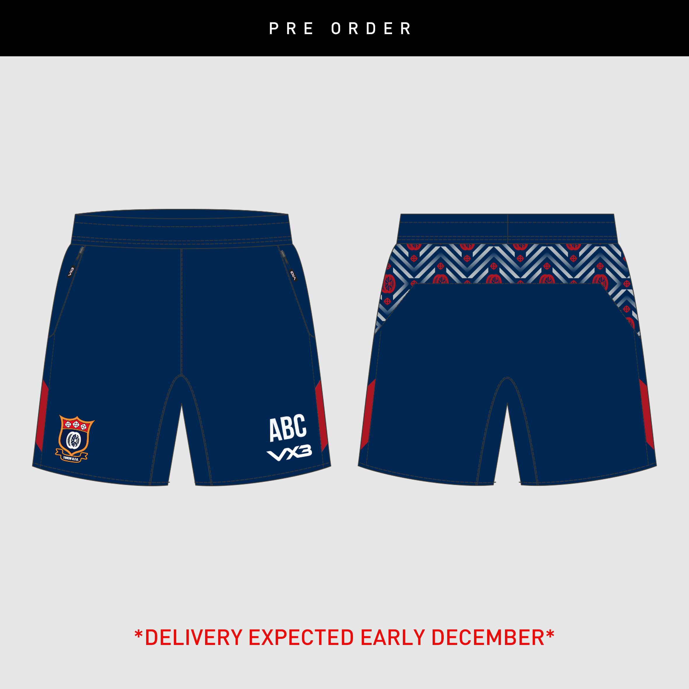 Tondu RFC 26/27 Quadrigo Shorts