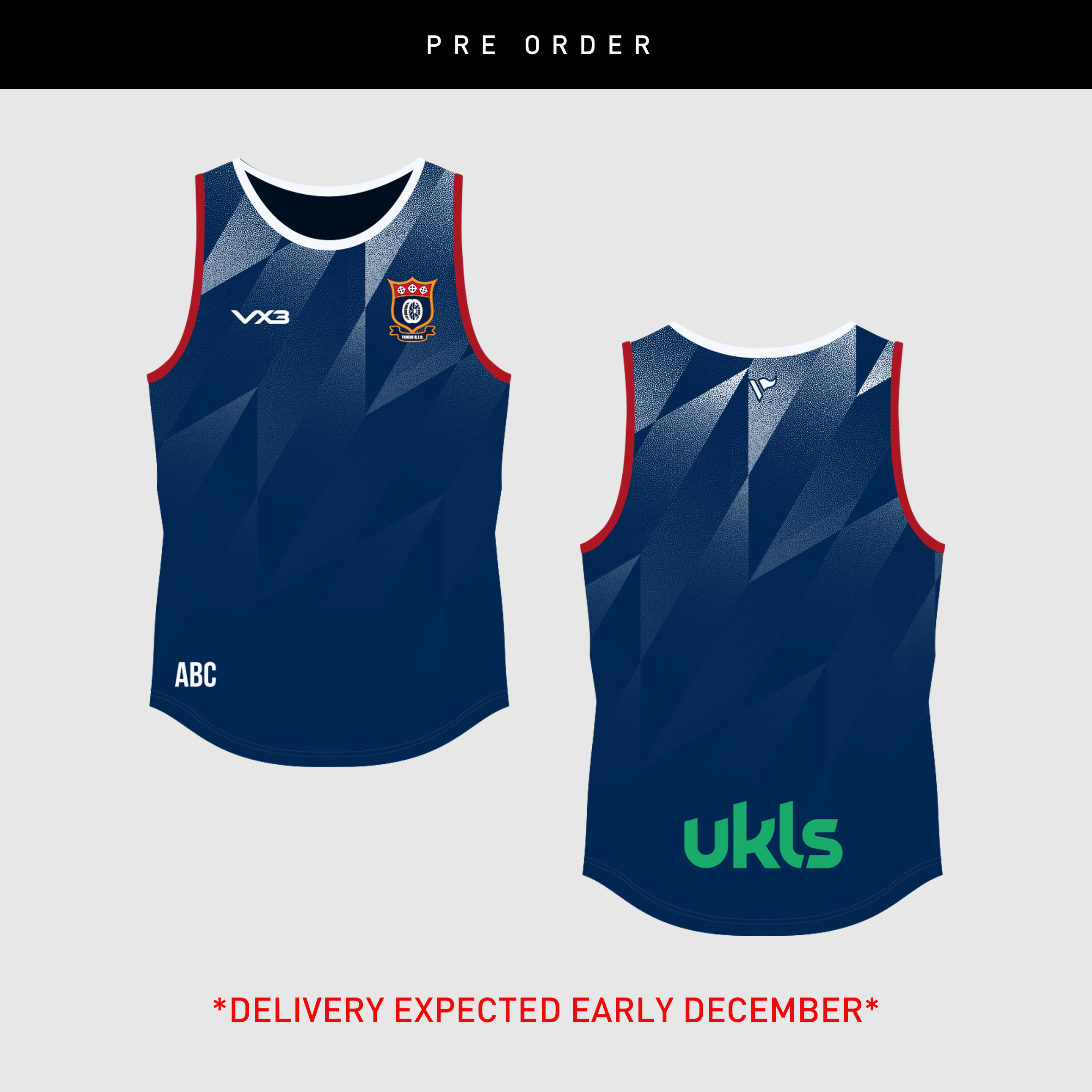 Tondu RFC 26/27 Sublimated Vest