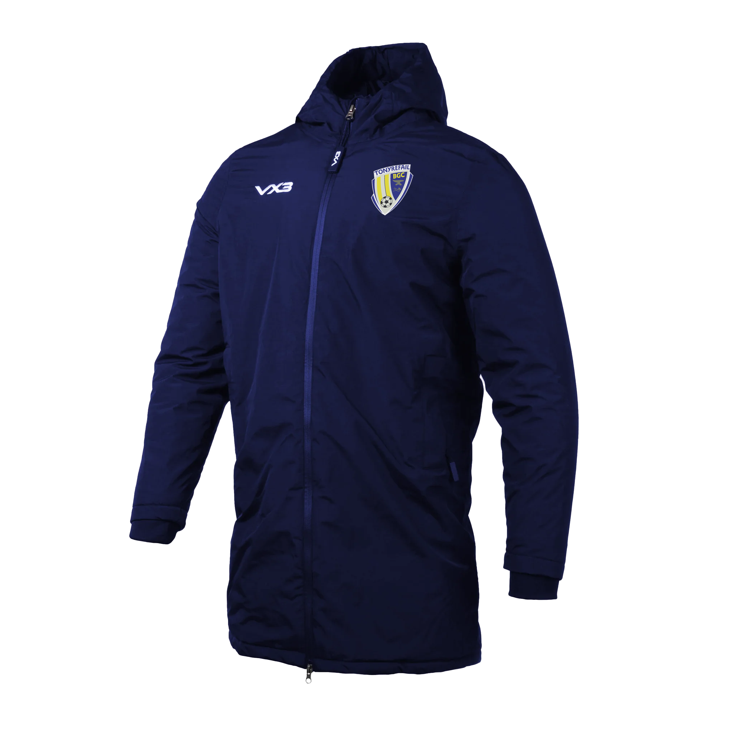 Tonyrefail BCG FC Nero Managers Jacket
