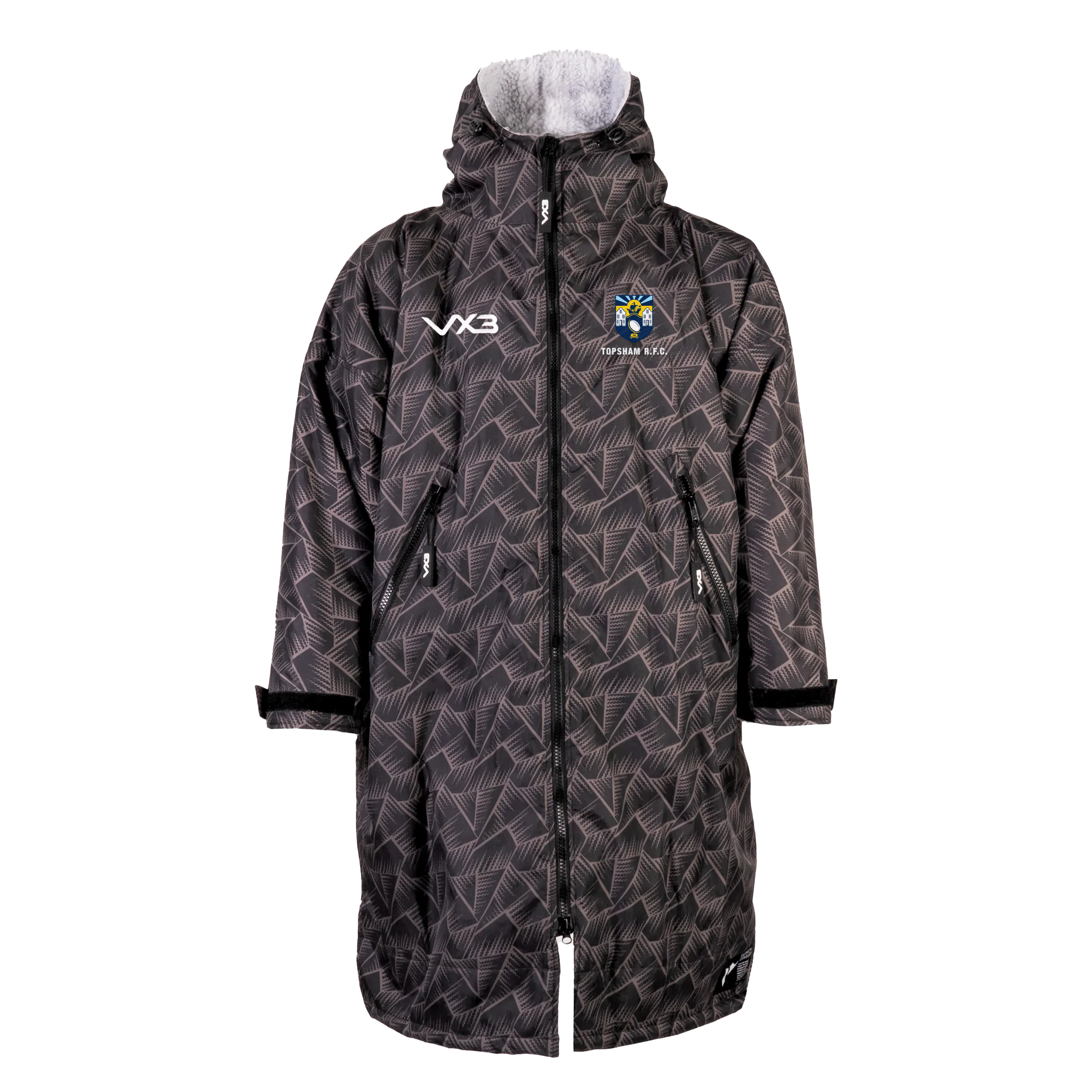 Topsham RFC Duro Elite Sports Robe Storm/Grey Kids