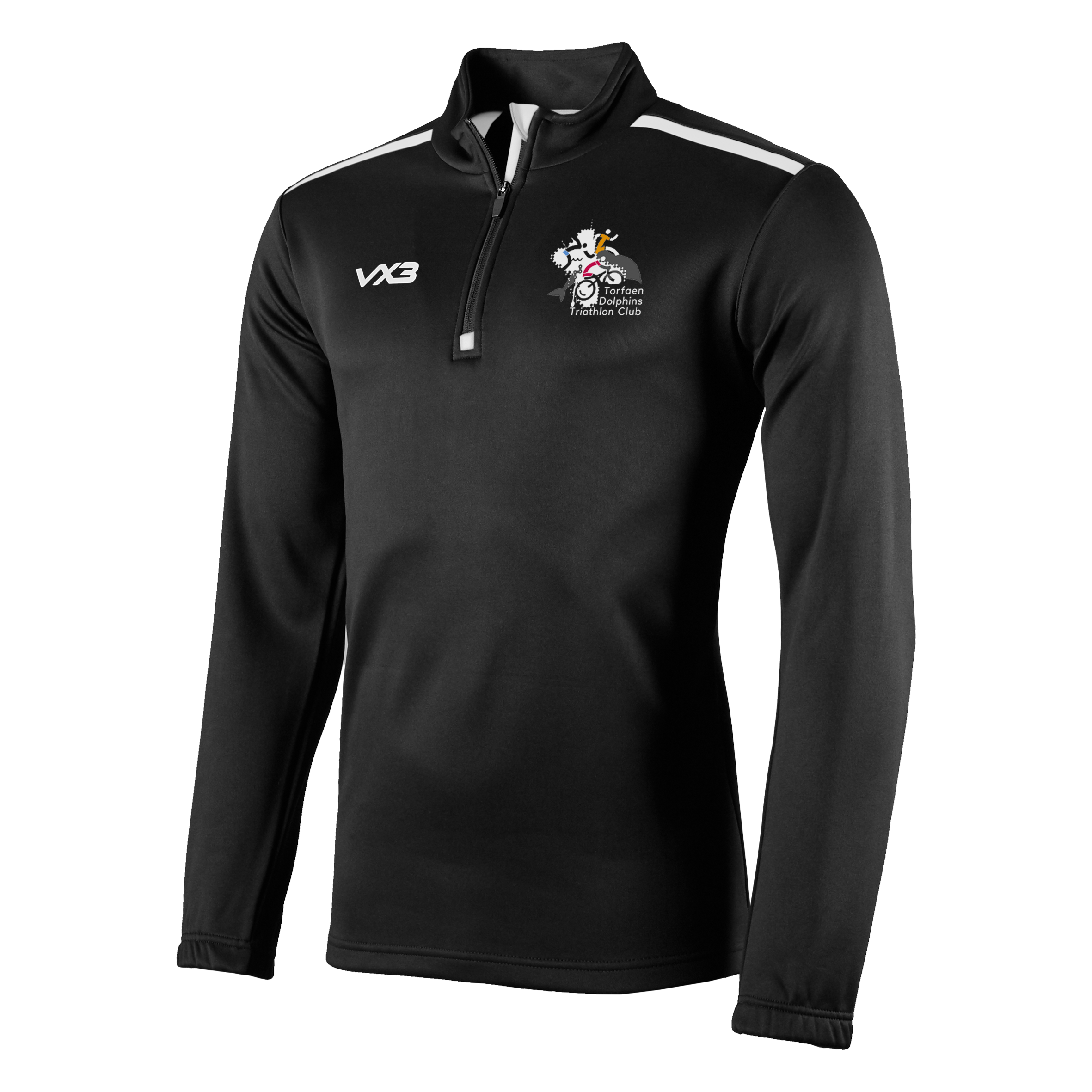 Torfaen Dolphins Triathlon Club Fortis Half Zip Sweat